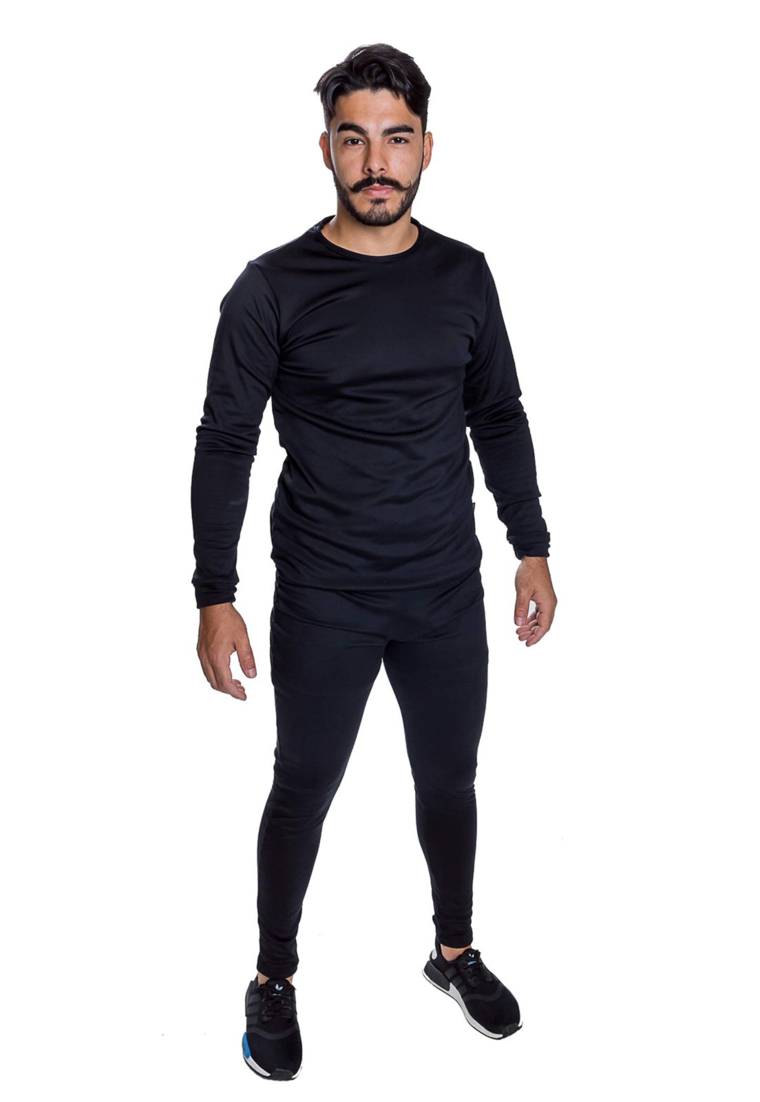 Conjunto Térmico Segunda Pele Frio Extremo Preto