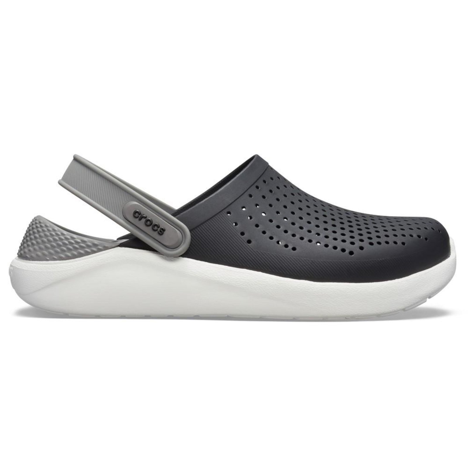 Crocs Literide Clog Black/Smoke - M10w12 Preto