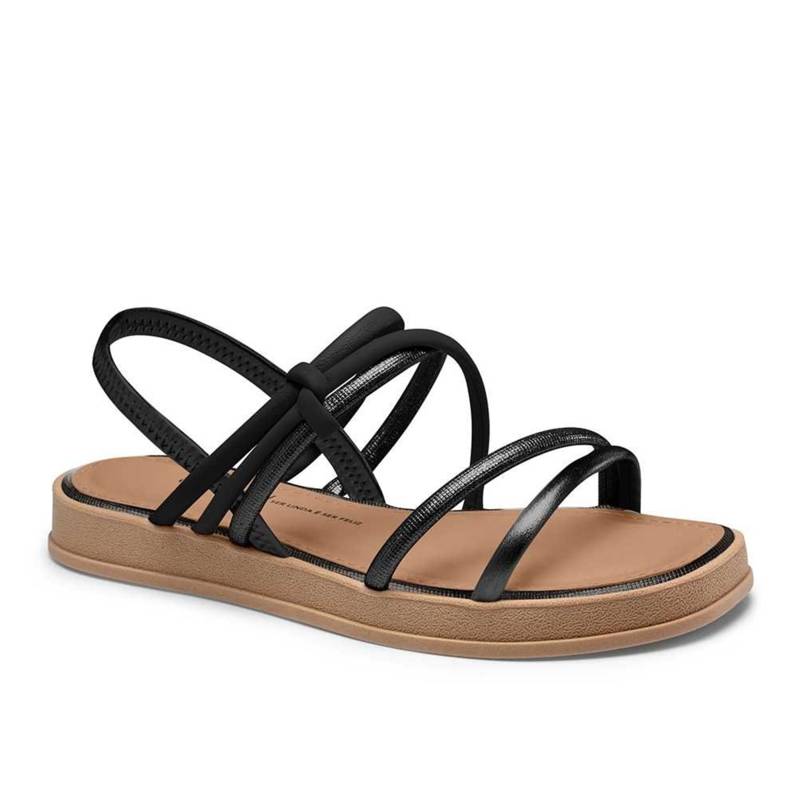 Sandália Feminina Dakota Flatform Tiras Cruzadas