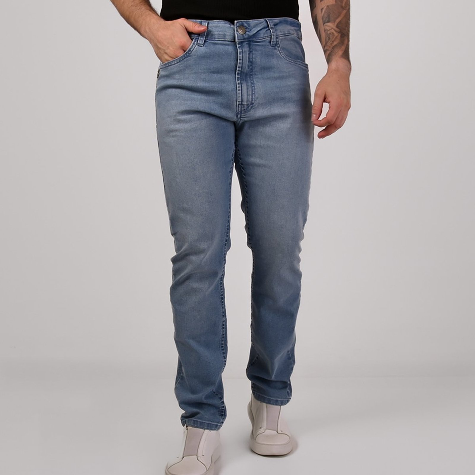 Calça Jeans John John Slim Barth Azul