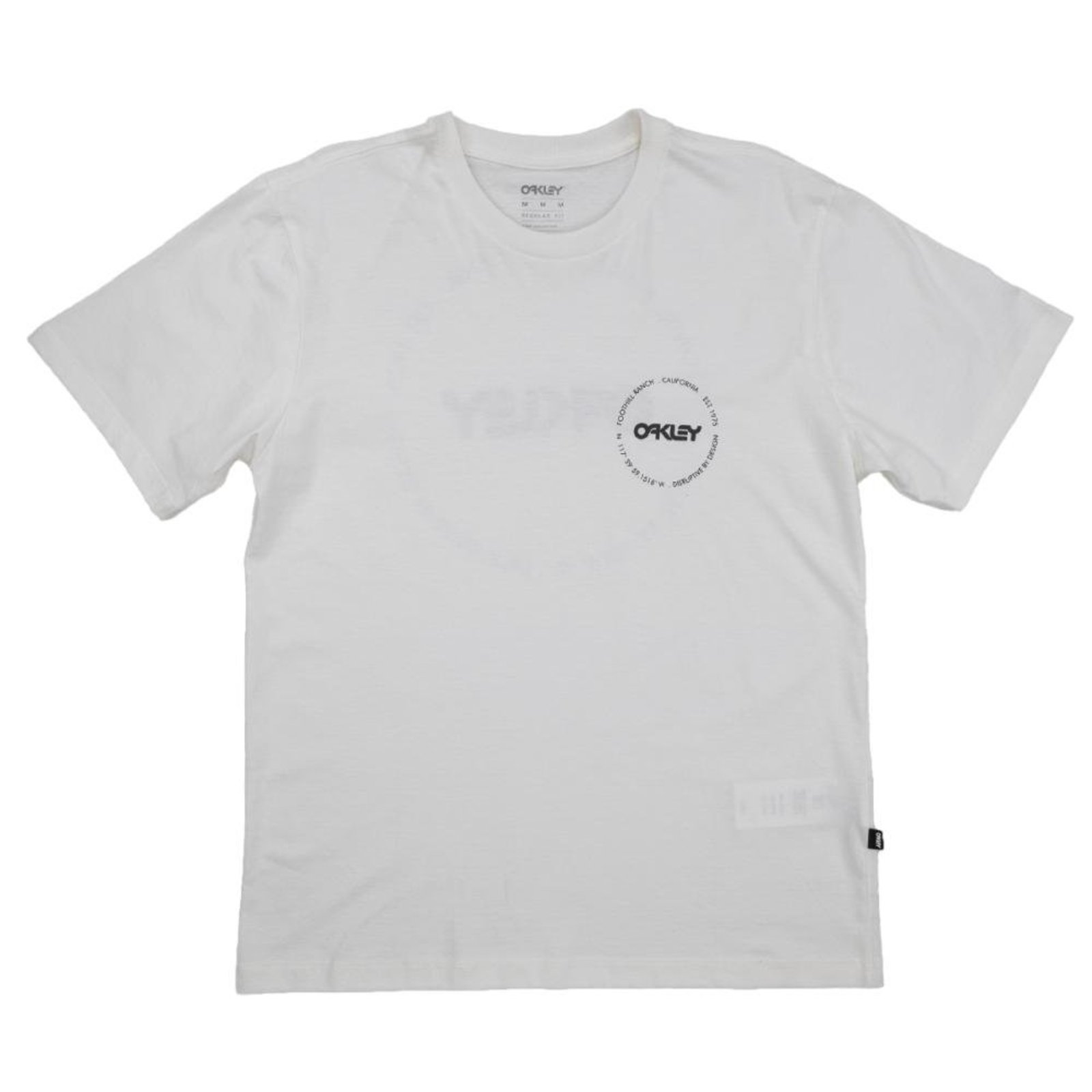 Camiseta Oakley B1B Classics SS Tee II Off White - Off White - G Branco