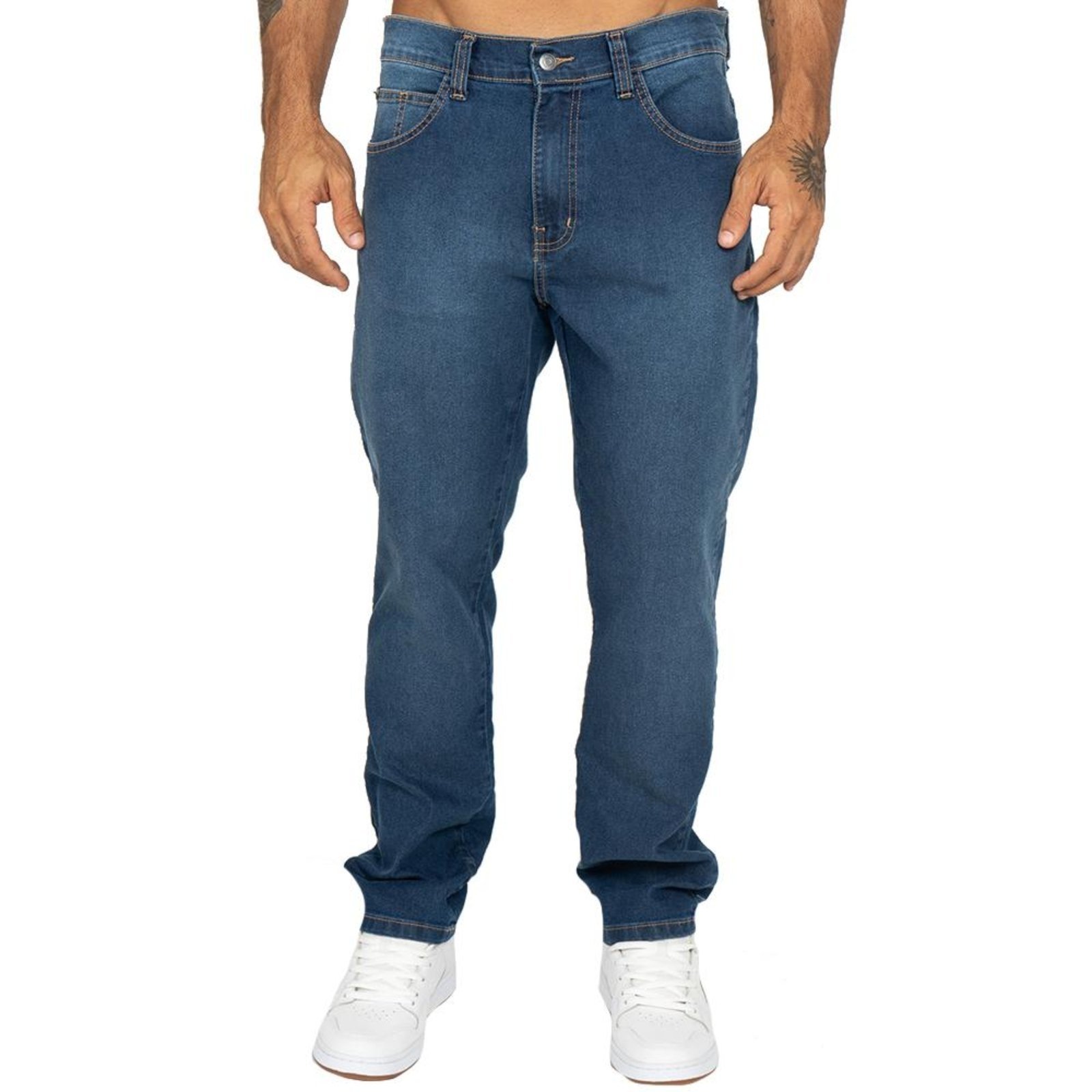 Vista 2 Calça Billabong Jeams 73 Blue SM26 Masculina Azul azul blue Billabong azul blue