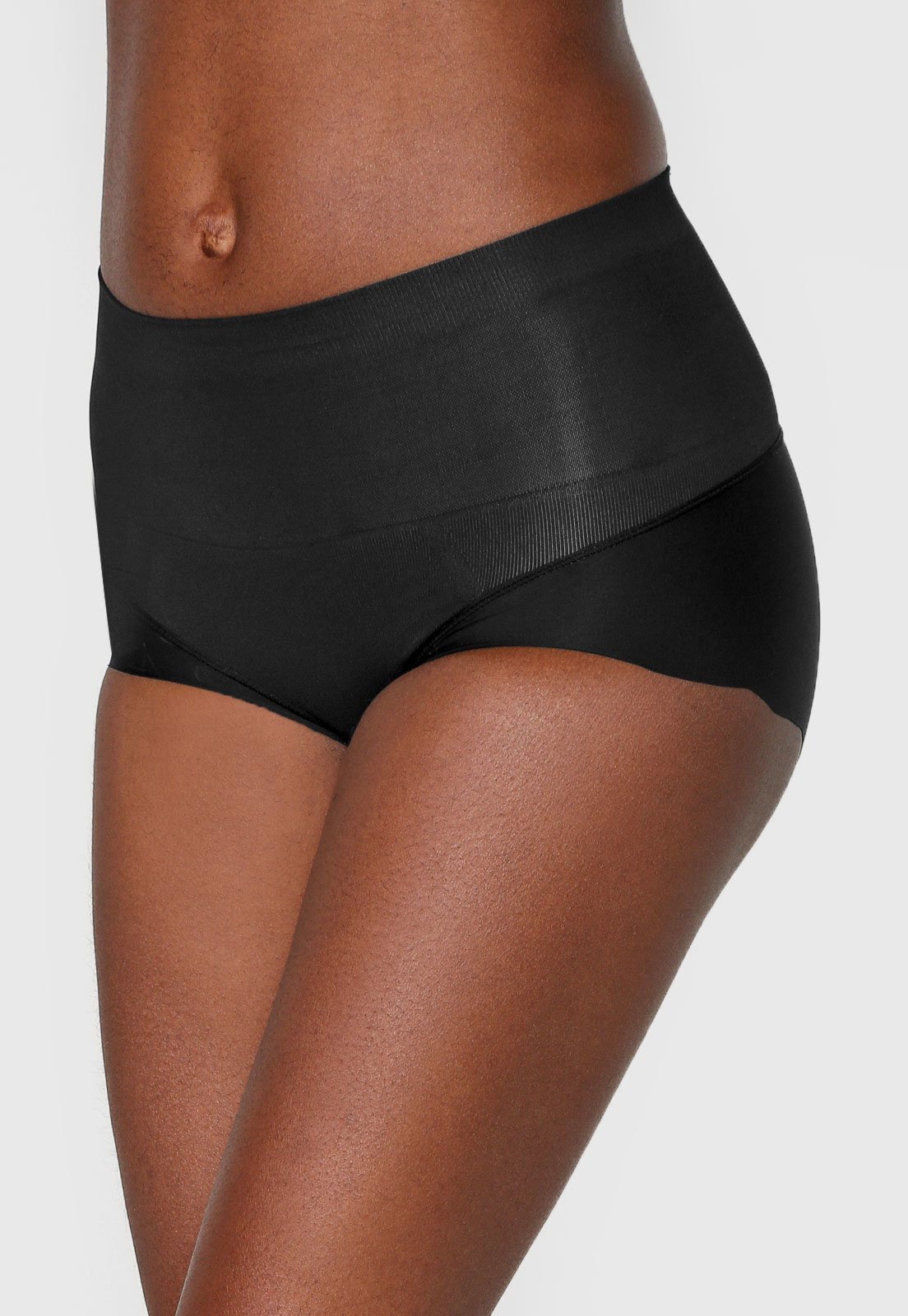 Calcinha Liz Caleçon Calça Modeladora 70380 Preta