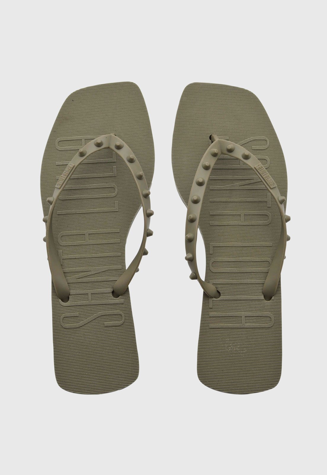 Chinelo Feminino Santa Lolla Detalhe Relevo Verde