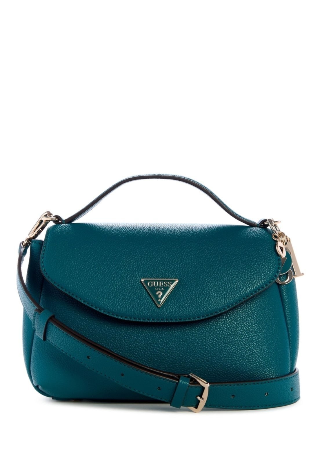 Vista 2 Bolsa Guess Evie Top Handle Flap azul Guess azul
