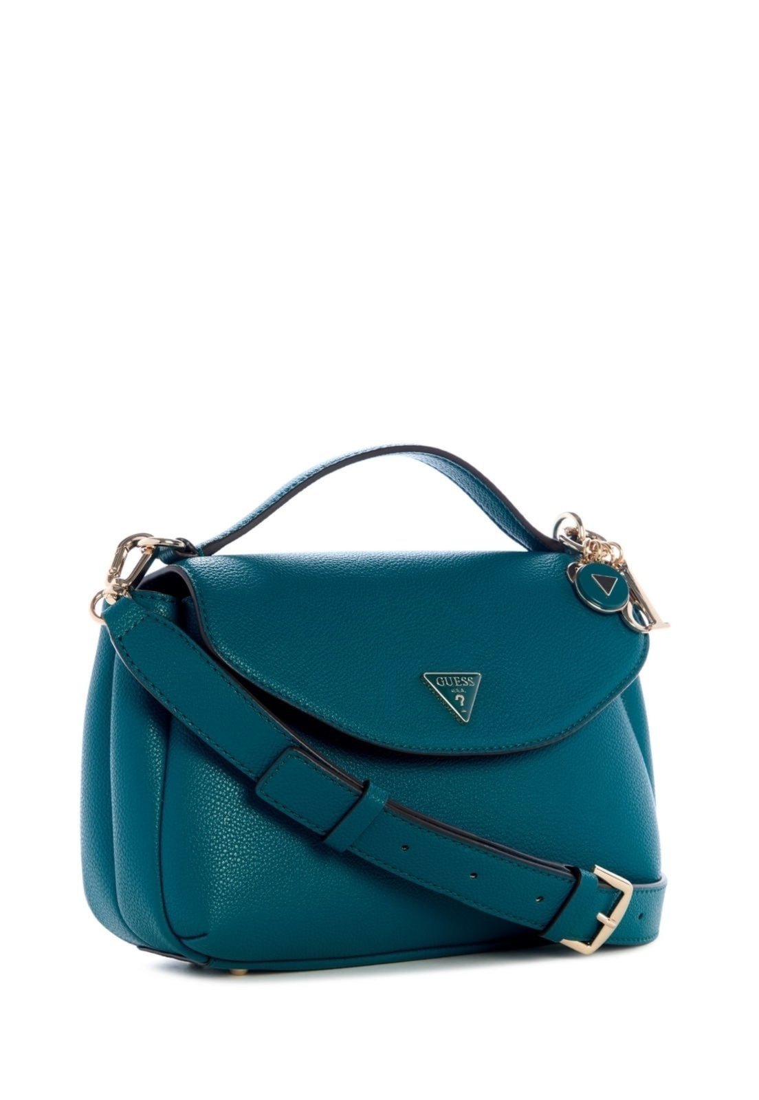 Vista 3 Bolsa Guess Evie Top Handle Flap azul Guess azul
