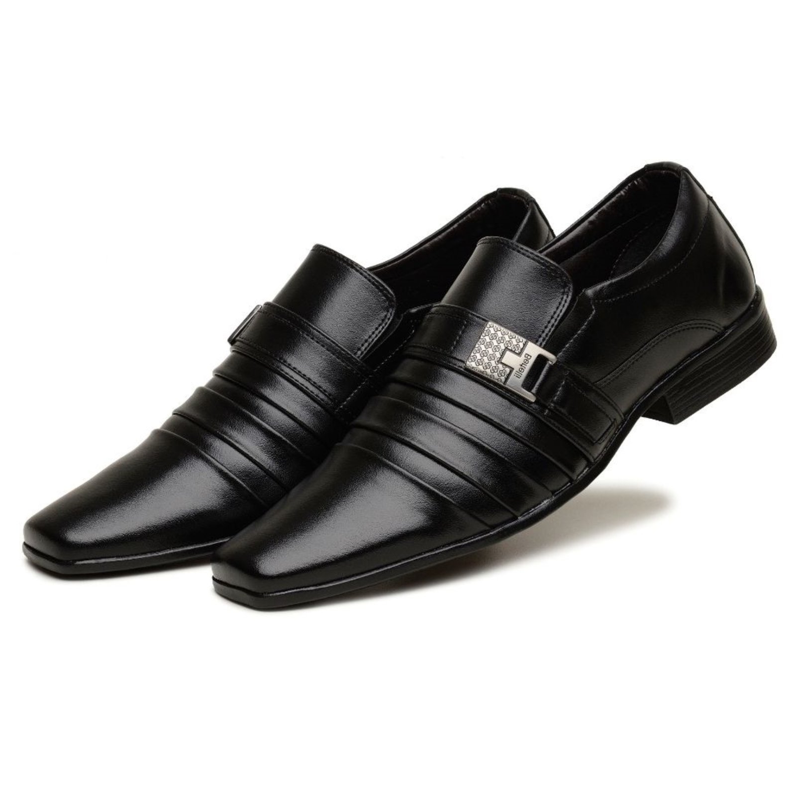 Sapato Social Bertelli Bico Fino Preto