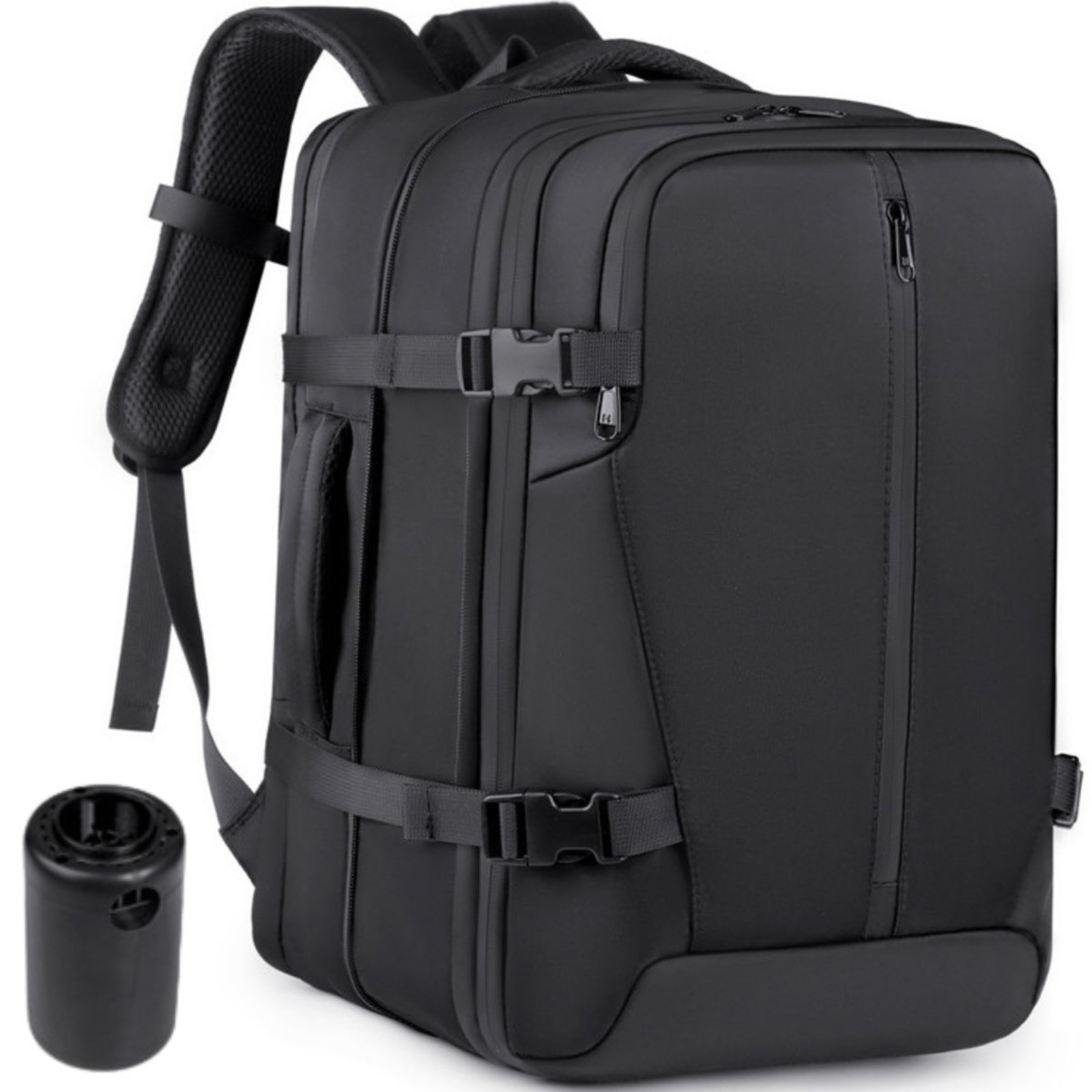 Mochila De Viagem Executiva Grande A Vácuo Notebook Bordo Star Shop Preto