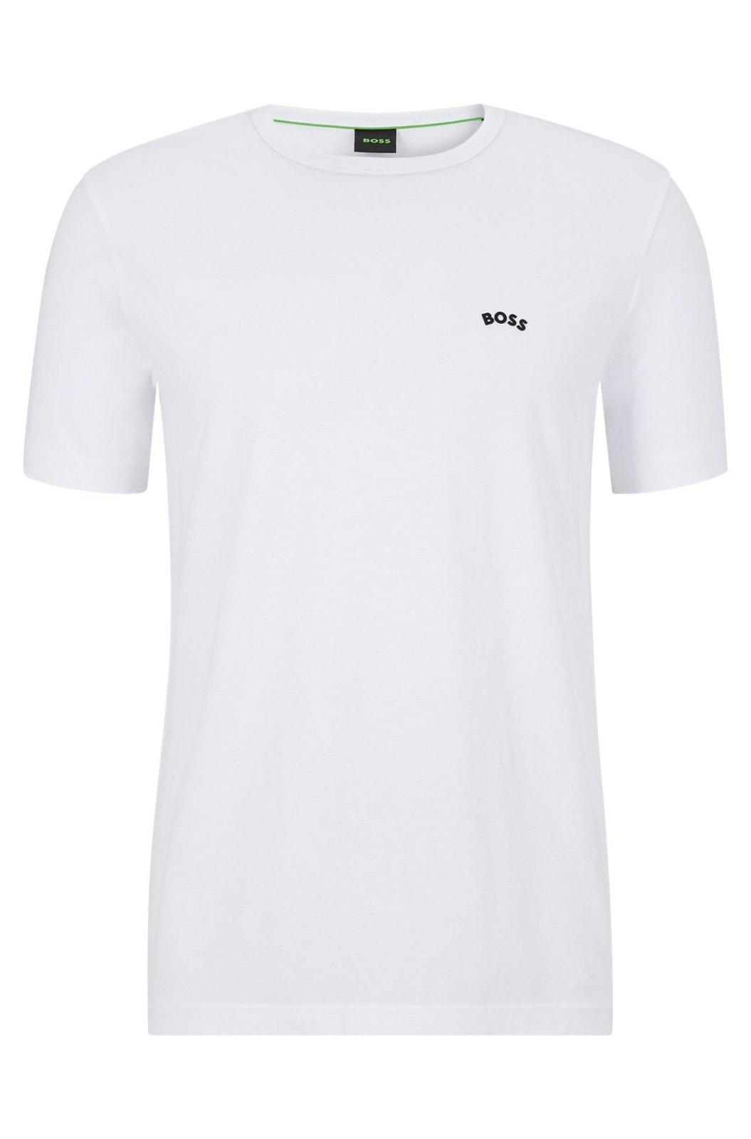 Camiseta De Algodão Orgânico Com Logo