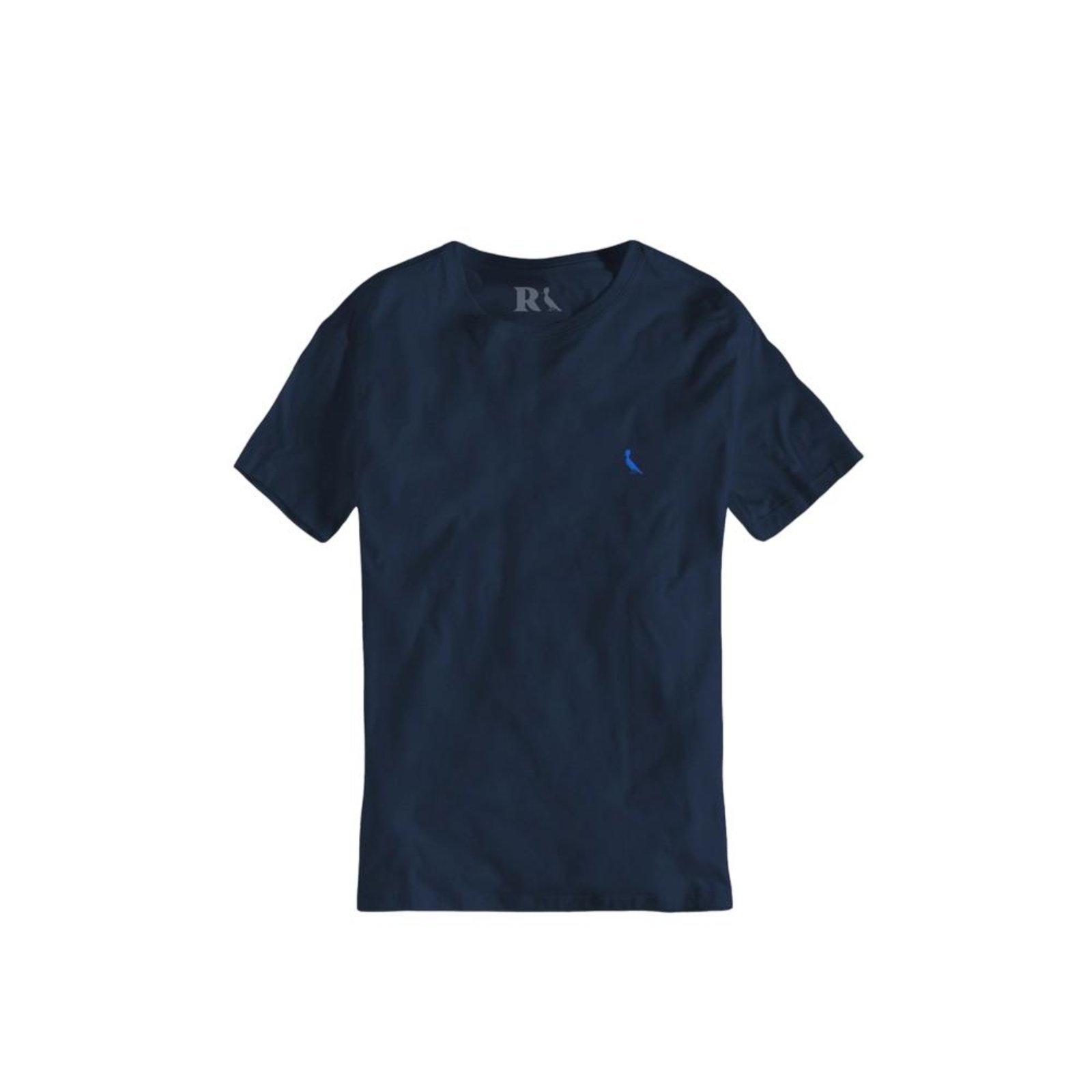 Camiseta Bordado Basic Color Royal Reserva Azul Marinho