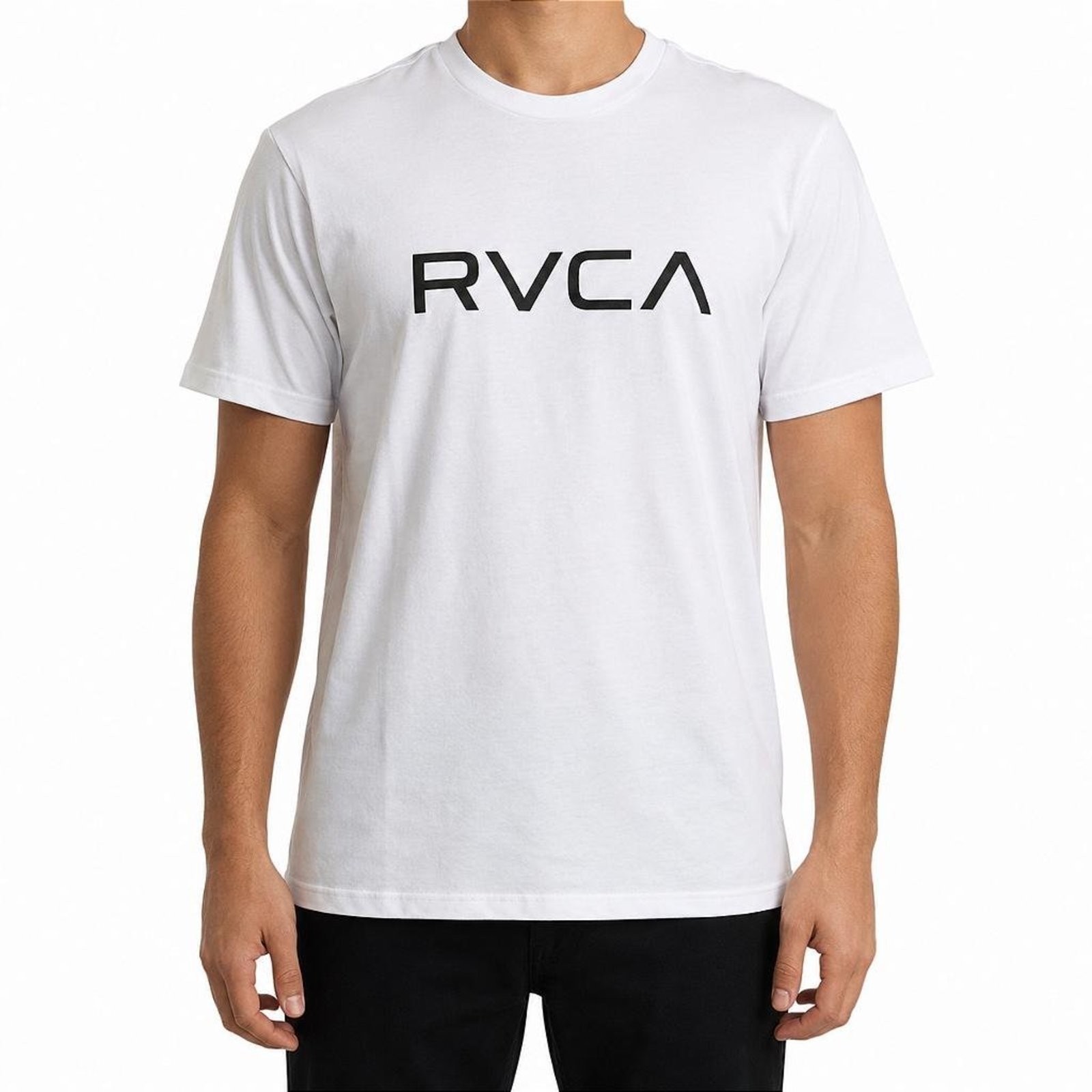 Camiseta RVCA Big RVCA WT26 Masculina Snow White