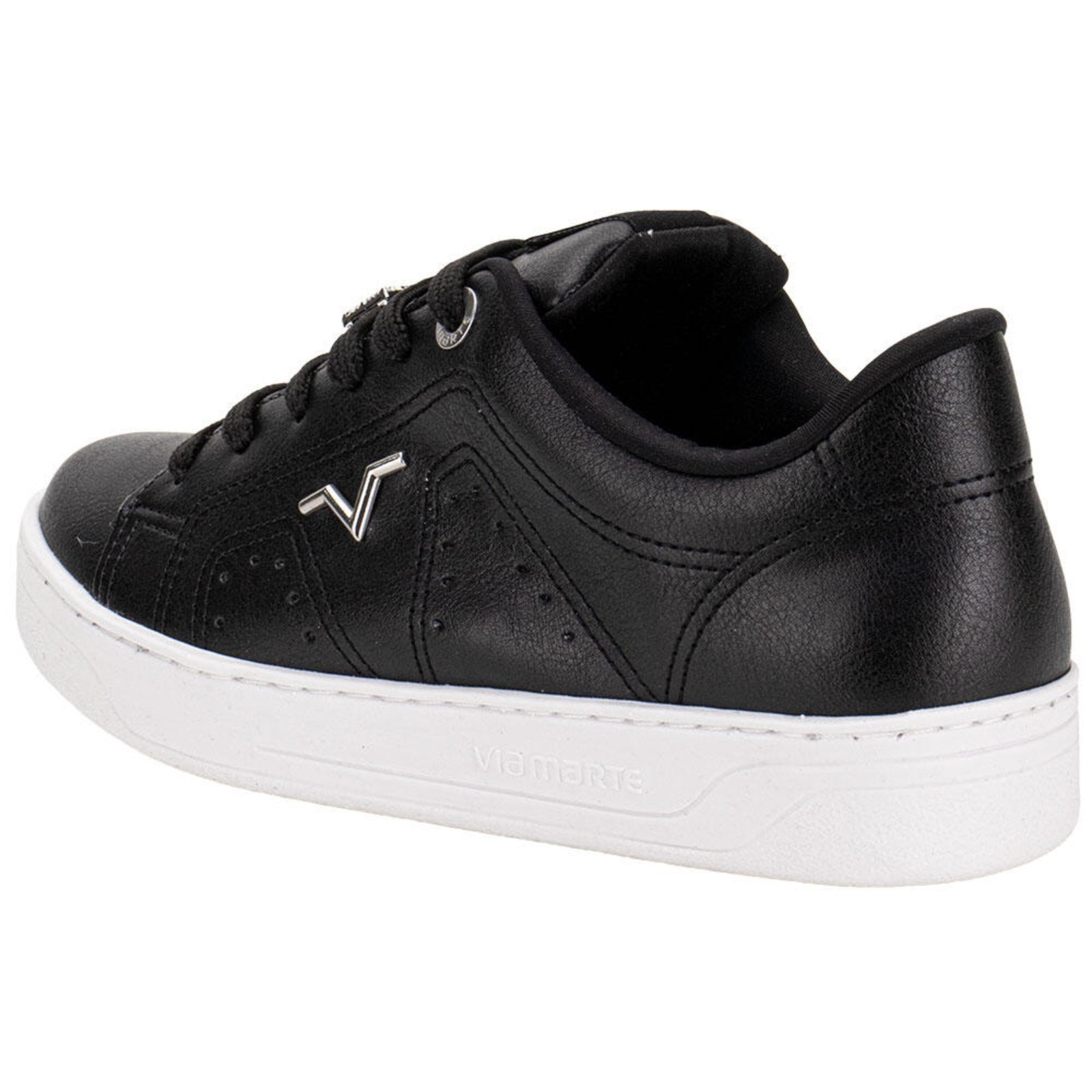 Vista 3 Tênis Feminino Casual Via Marte 020012 5832120 preto VIA MARTE preto