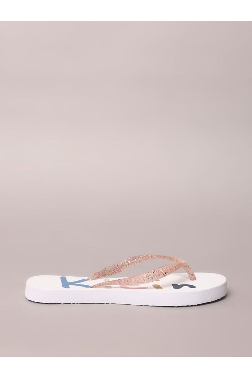 Infantil - Chinelo Calvin Klein Jeans Colorful - Branco