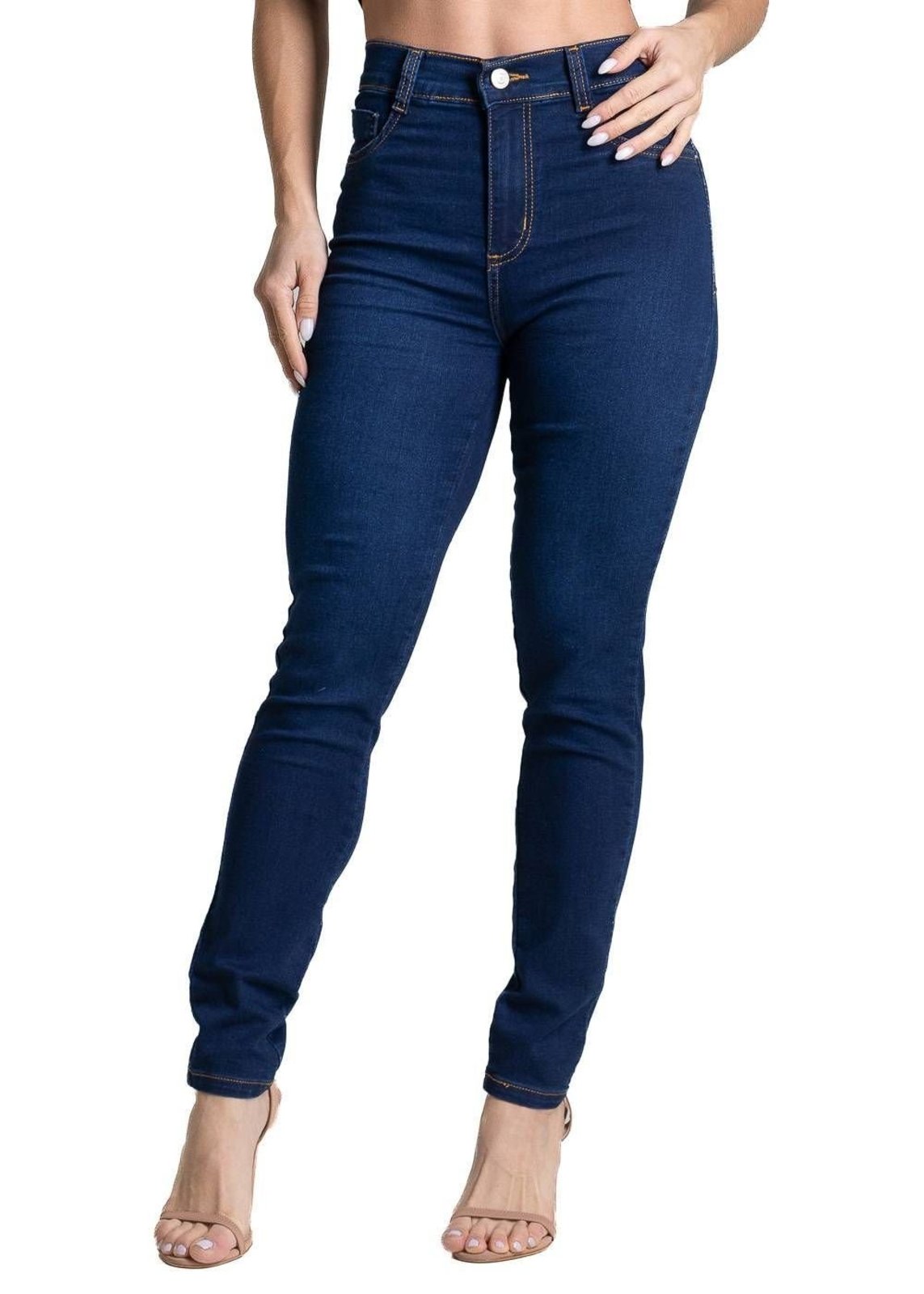 Calça Jeans Sawary Cigarrete - 284281 - Azul - Sawary