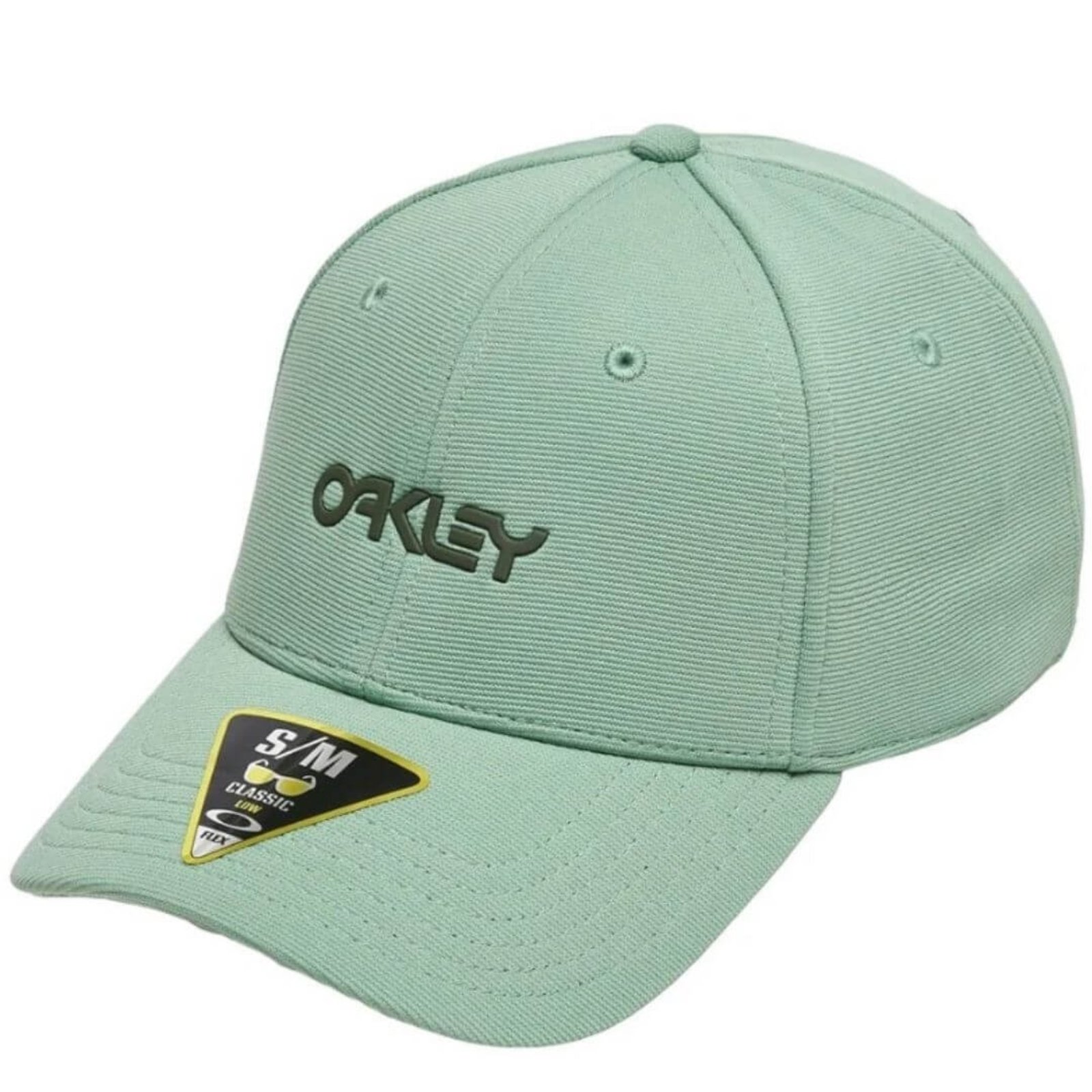 Boné Oakley 6 Panel Stetch Metallic - NEW JADE