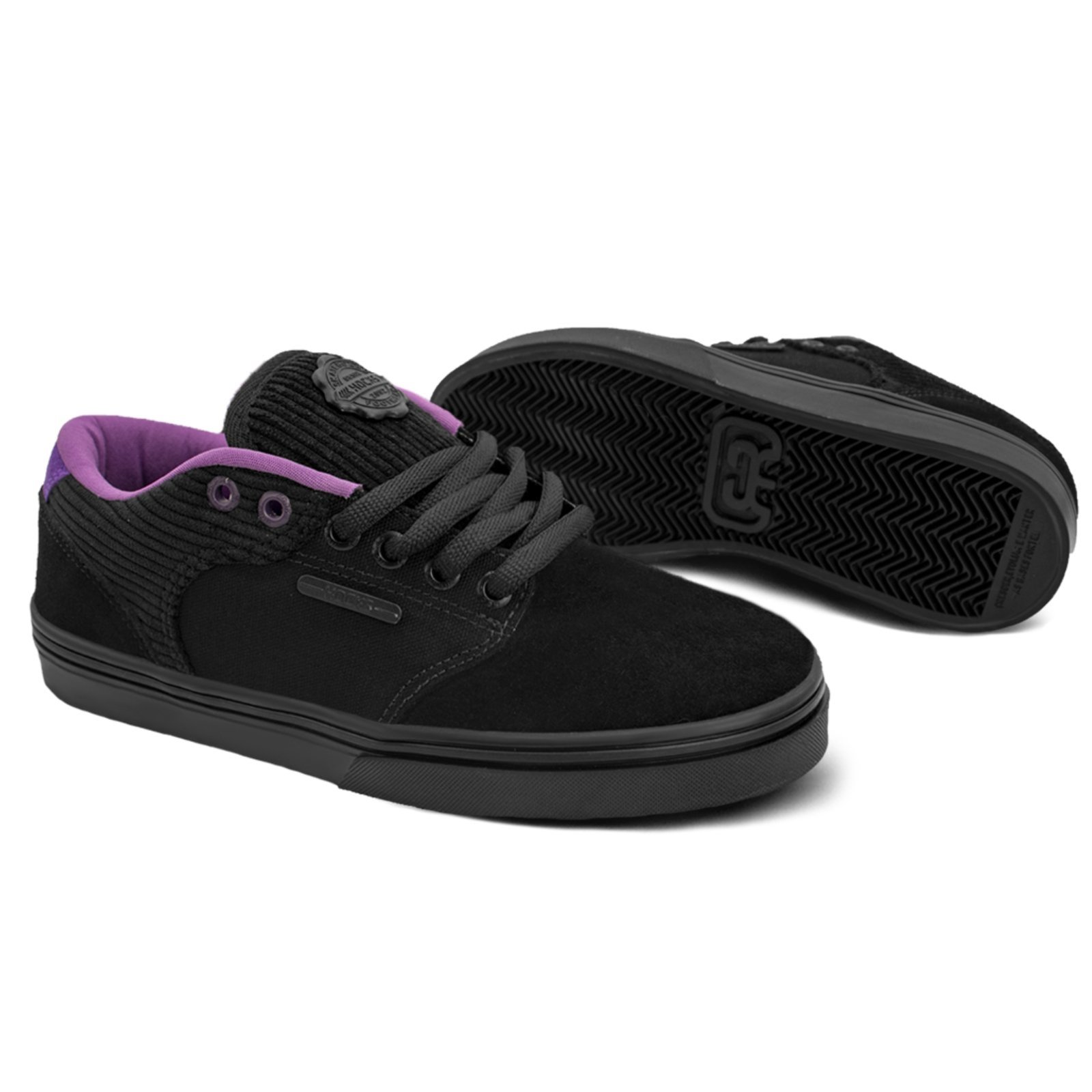 Tênis Hocks Montreal Black Grape Unissex Preto