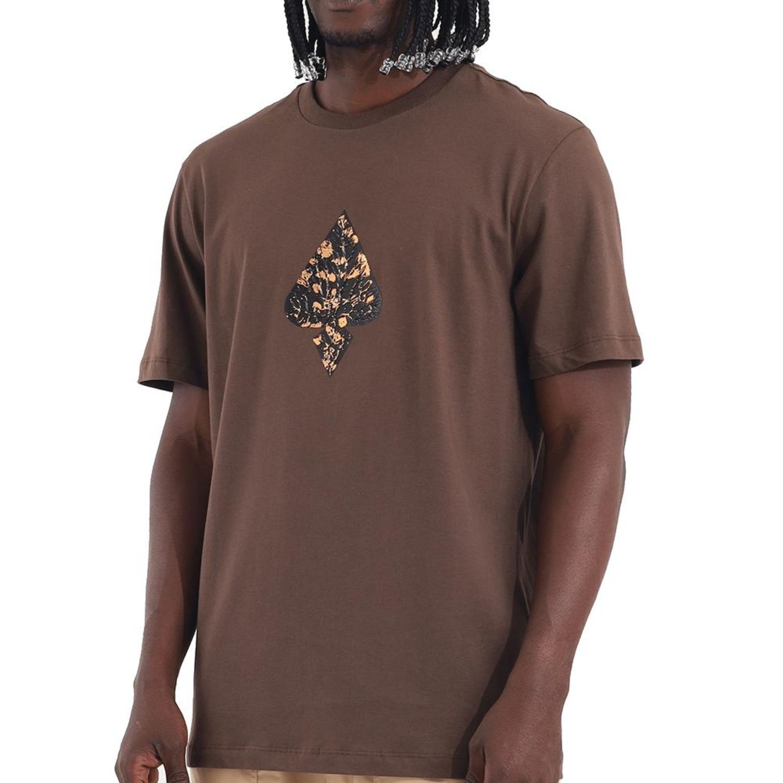 Camiseta MCD Espada Volcanic WT26 Masculina Marrom Ruina