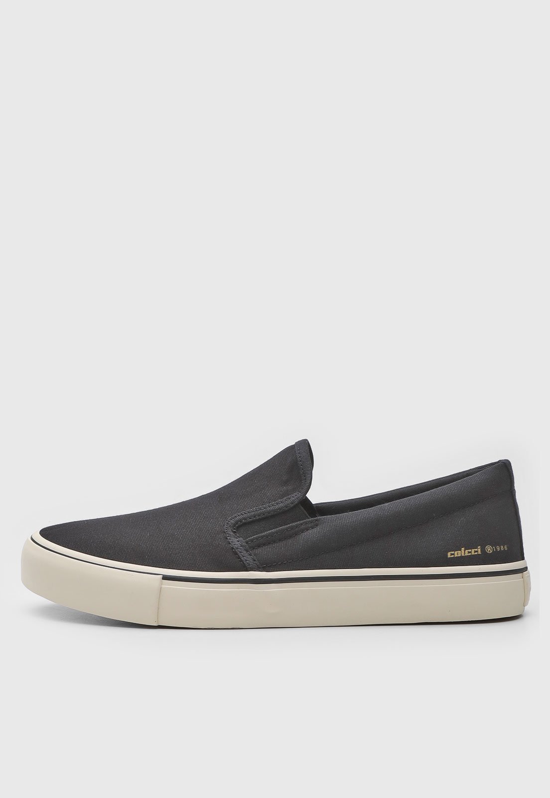 Tênis Slip On Colcci Logo Preto