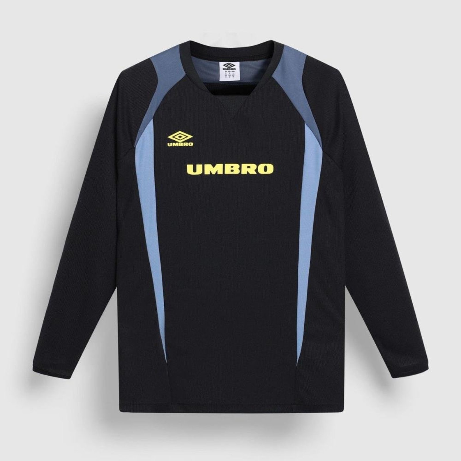 Camisa Masculina Umbro Panelled Ls Jersey Incolor