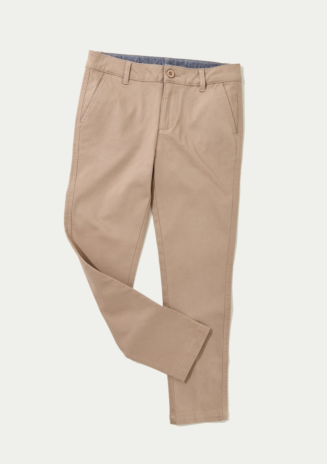 Vista 2 Infantil - Calça Social Menino Slim Hering Hering Kids bege Hering Kids bege