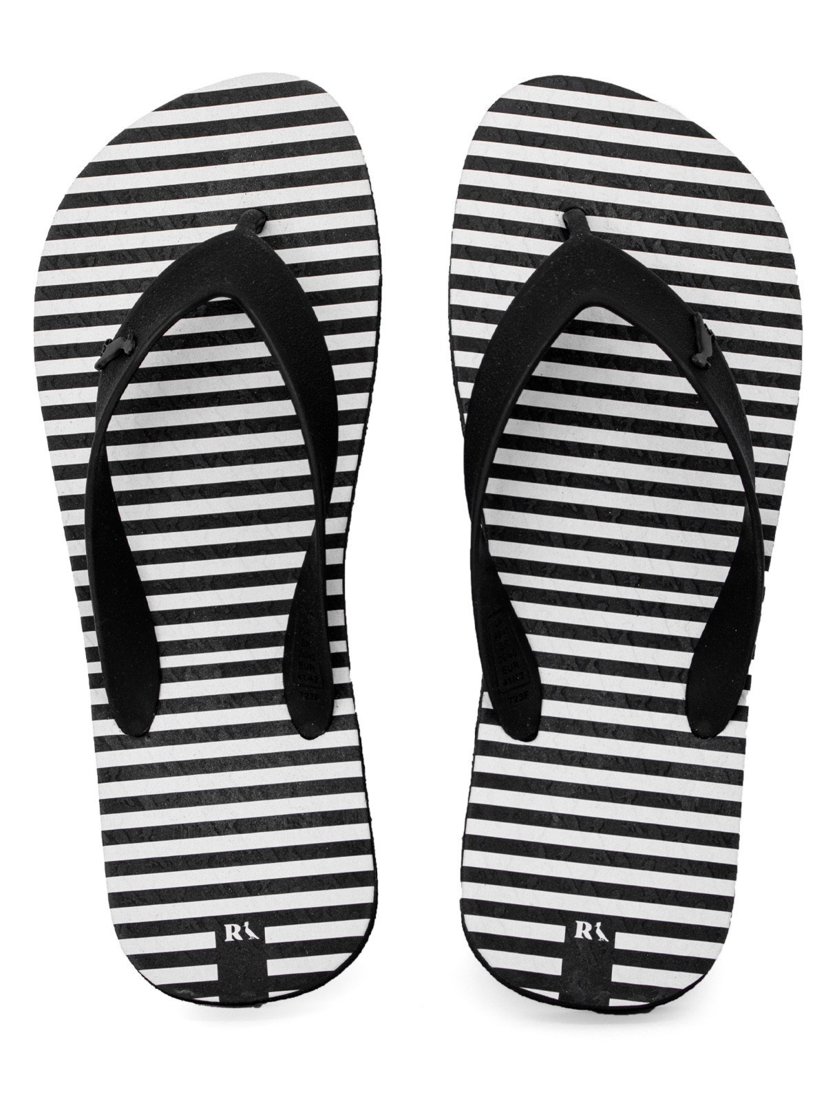 Chinelo Masculino Reserva Go Lines Listrado Confortável Sandália Preto