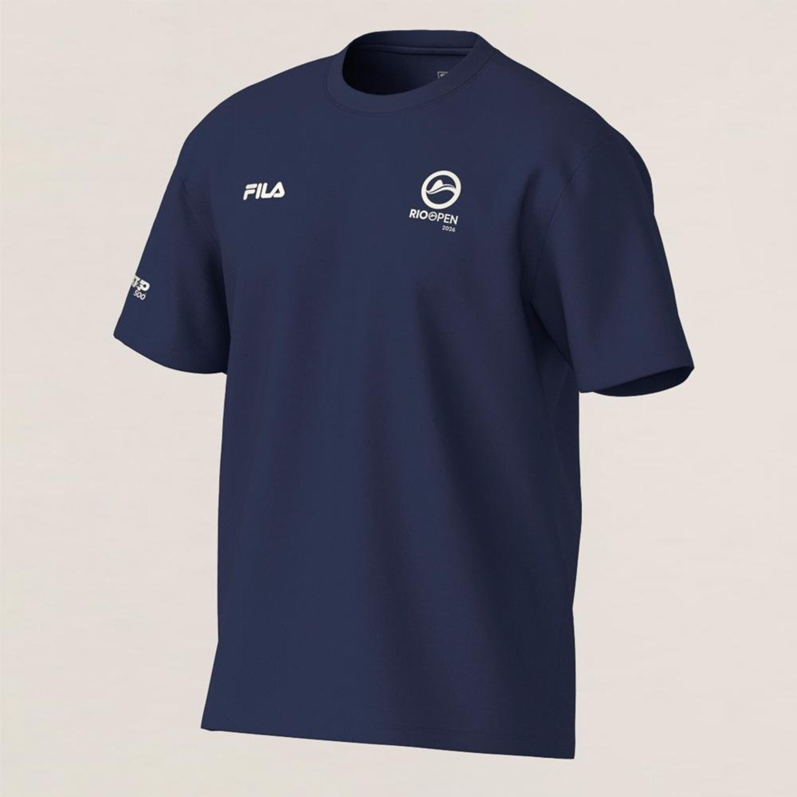 Camiseta Fila Comfort Selo Rio Open 26 Masculina Incolor