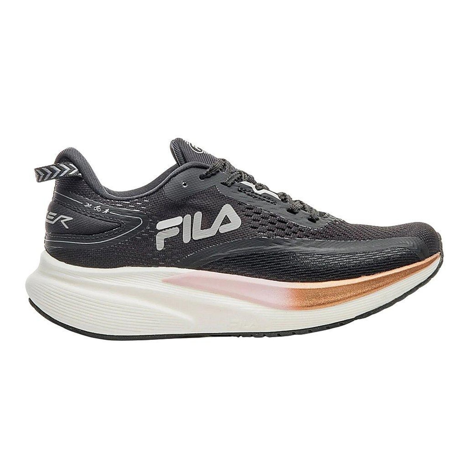Tenis Fila Racer T2 Xtreme Feminino Preto Preto