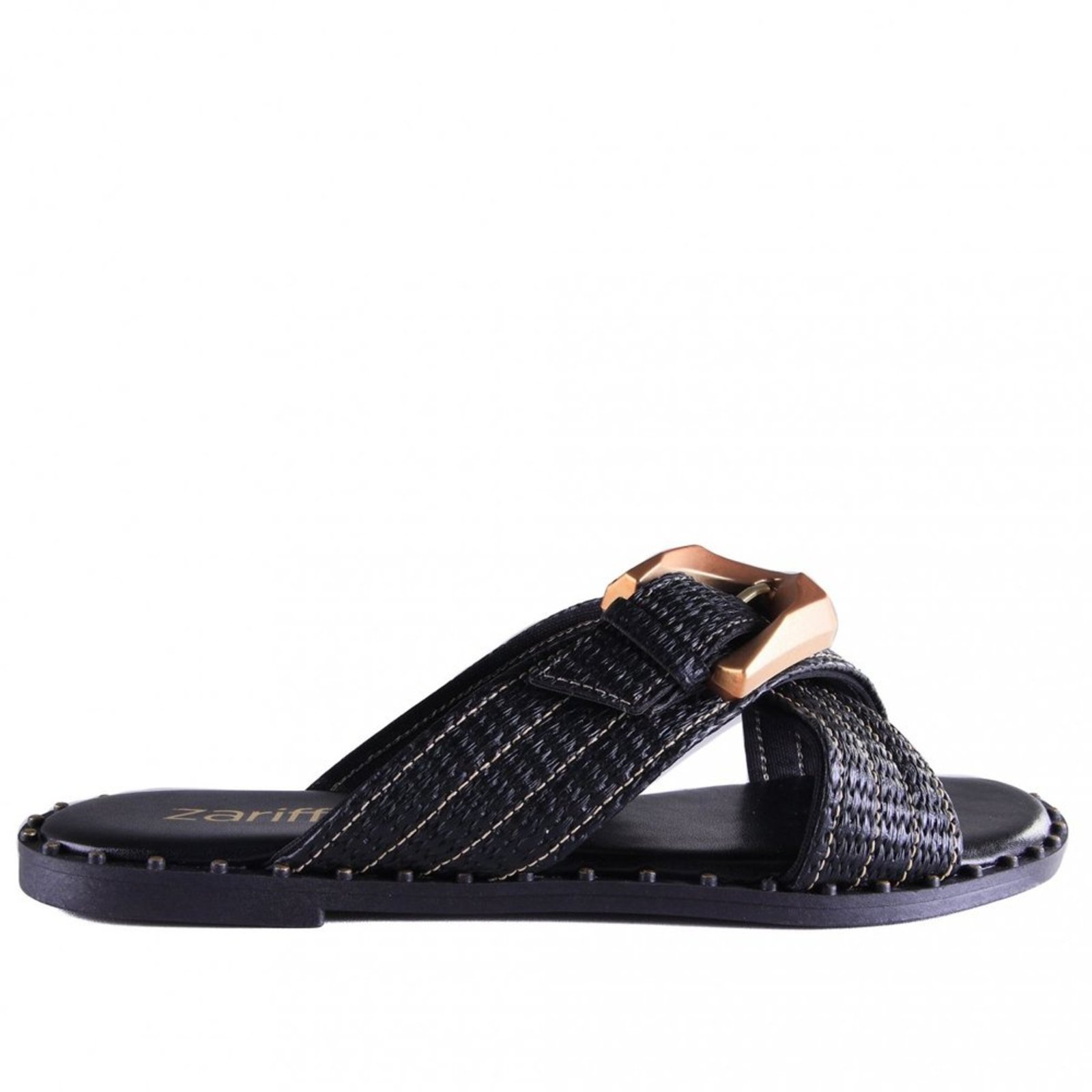 Rasteira Feminina Zariff I363081 Zariff Preto