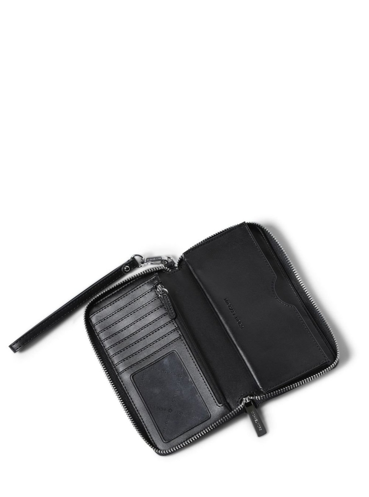 Vista 3 Carteira Jet Set Logo Média 35F8stvw9b001 Michael Kors preto