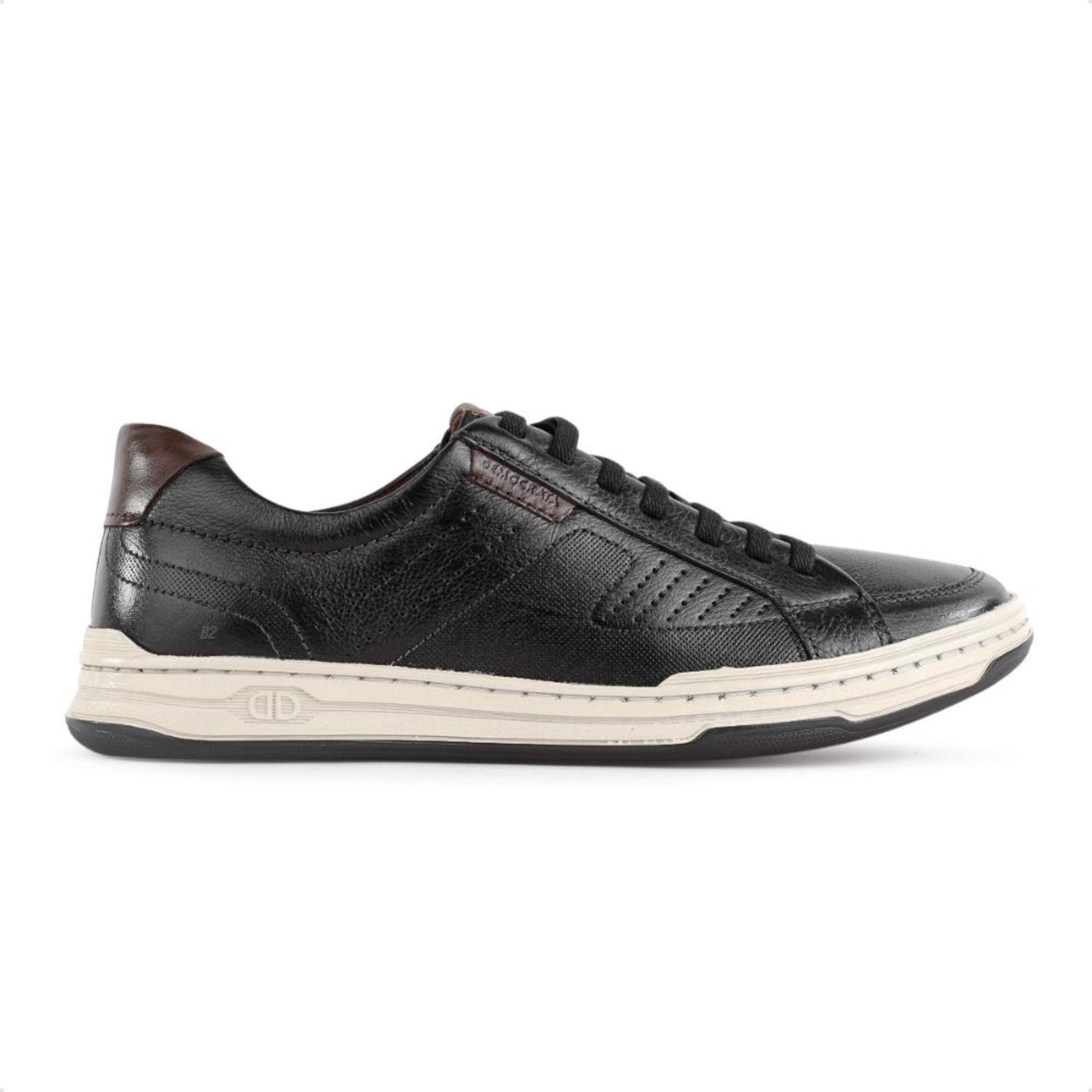 Sapatênis Democrata Denim Jay Masculino Preto