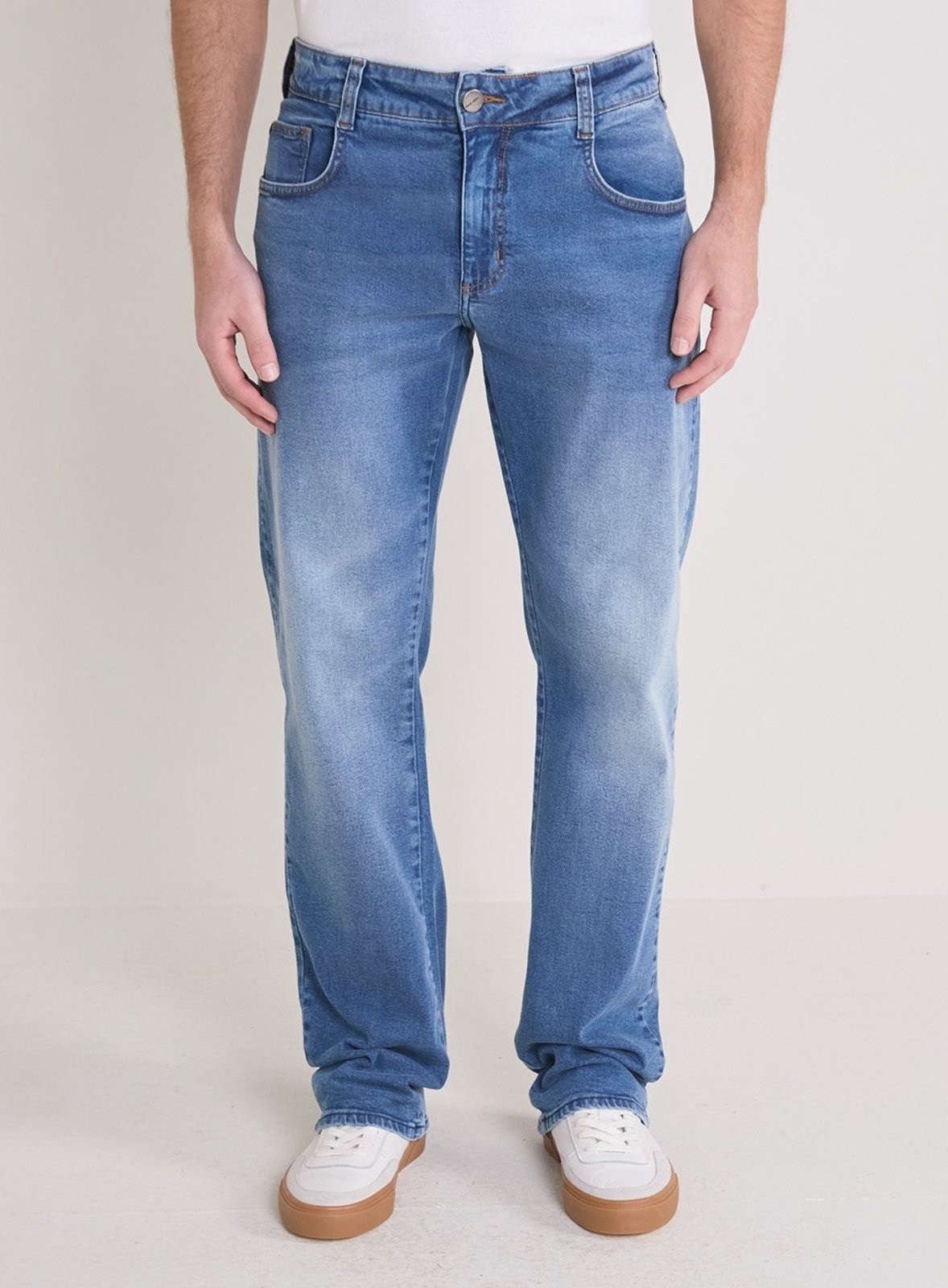 Calça Jeans Masculina Paul Regular Forum Indigo