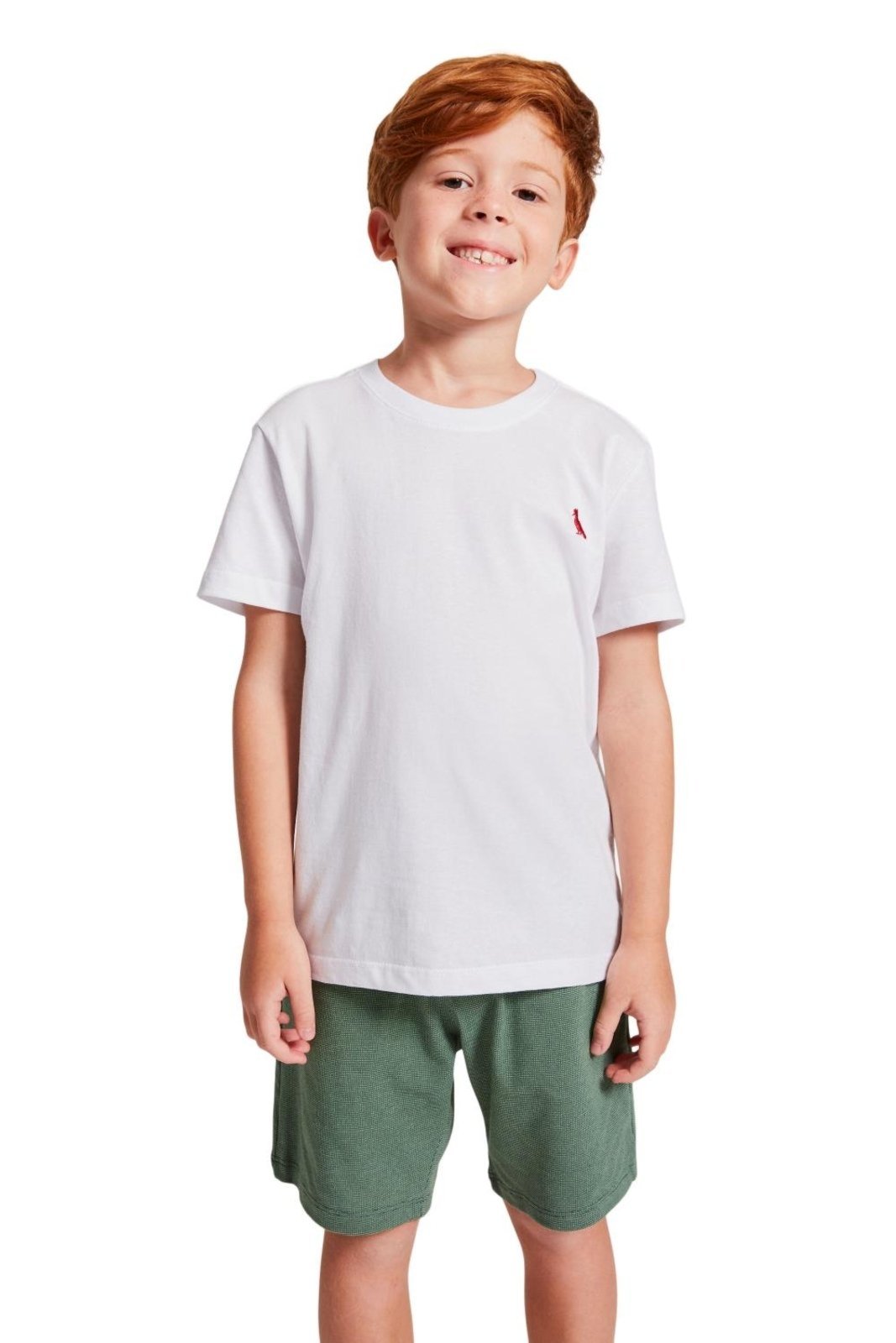Infantil – Camiseta Brasa Pica-Pau Bordado Reserva Mini Branco