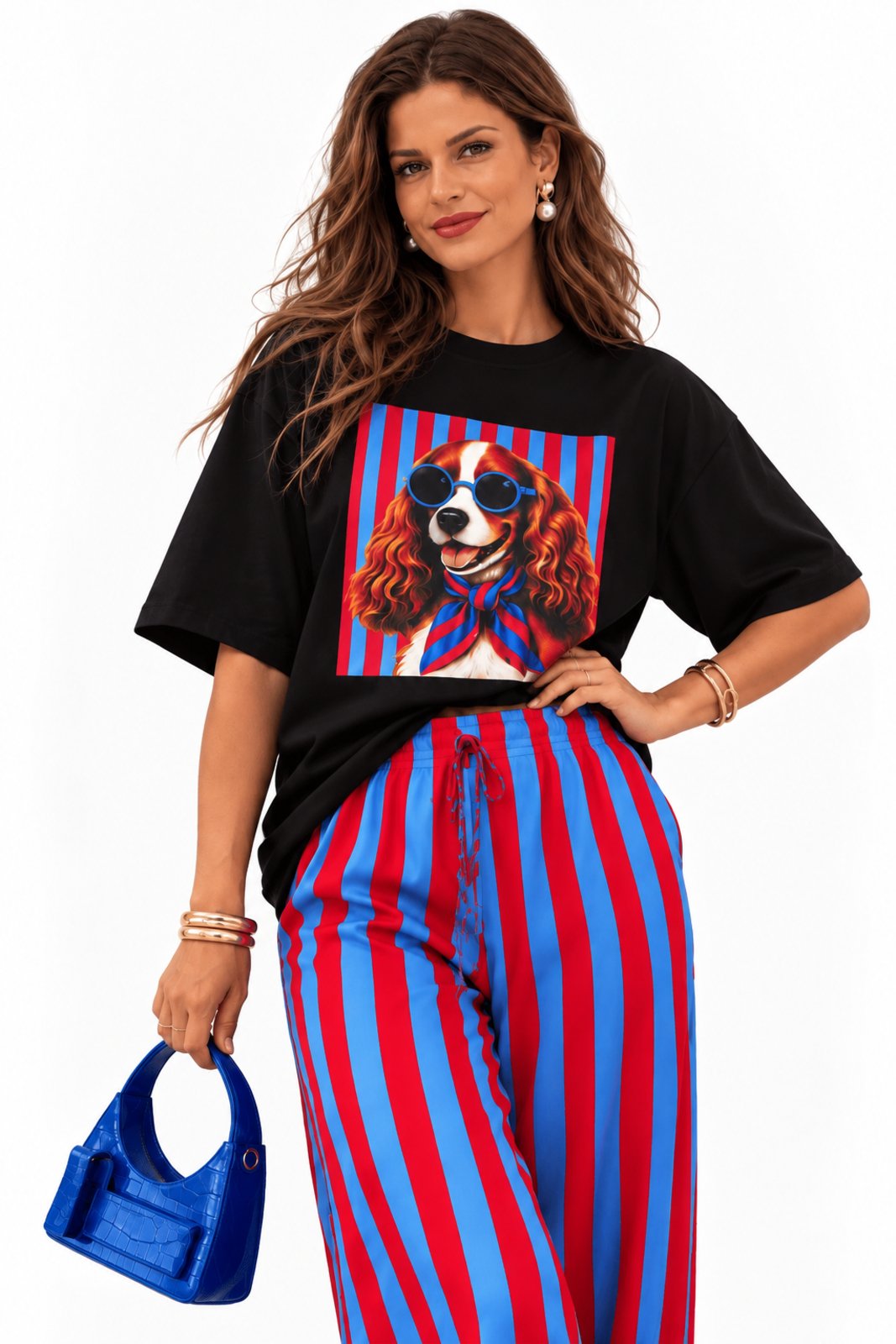 T-shirt Frontal Dog D Bell Outlet Fashion Preto