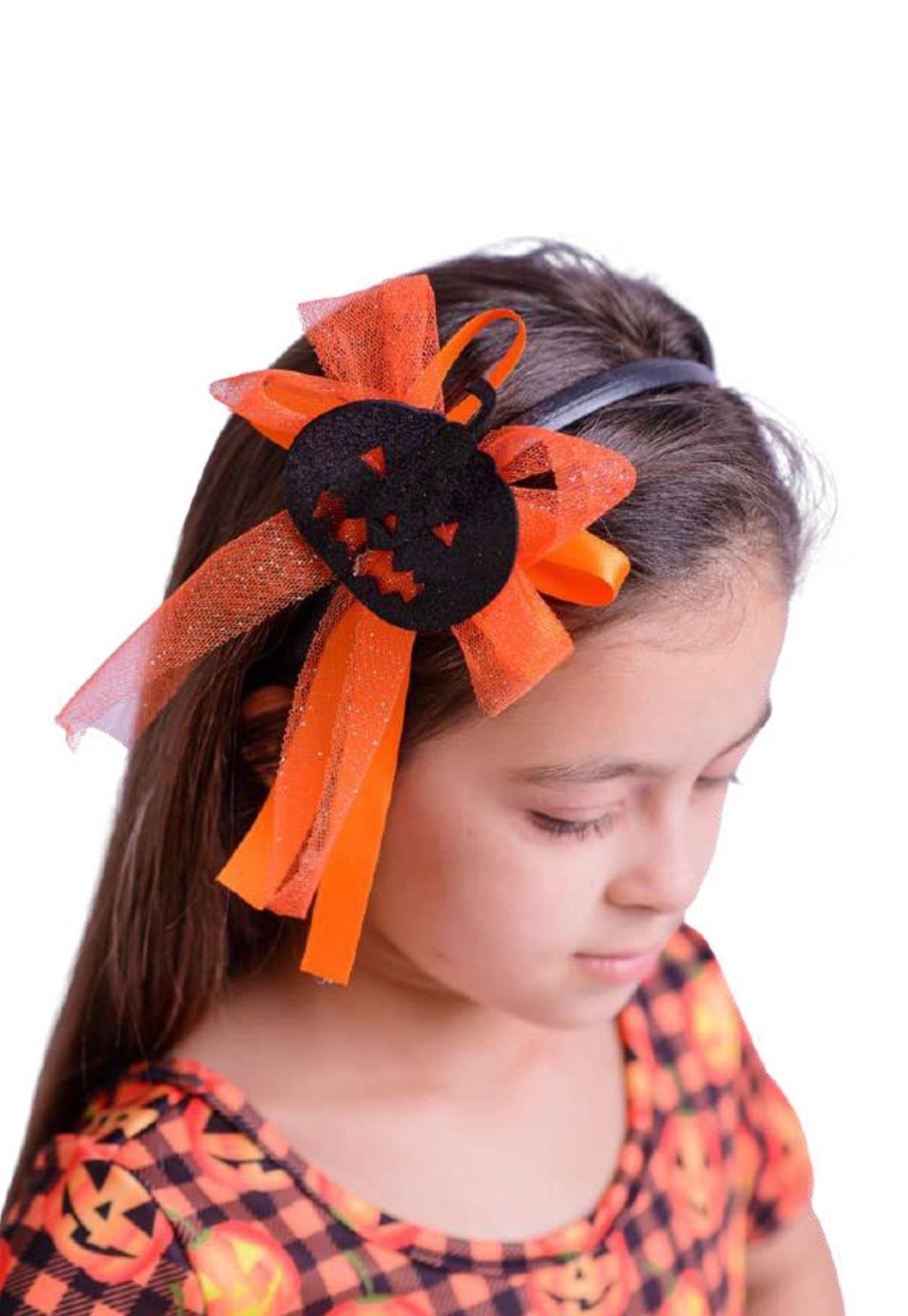 Vista 3 Infantil - Fantasia Halloween Preta Douvelin Precoce laranja Precoce laranja
