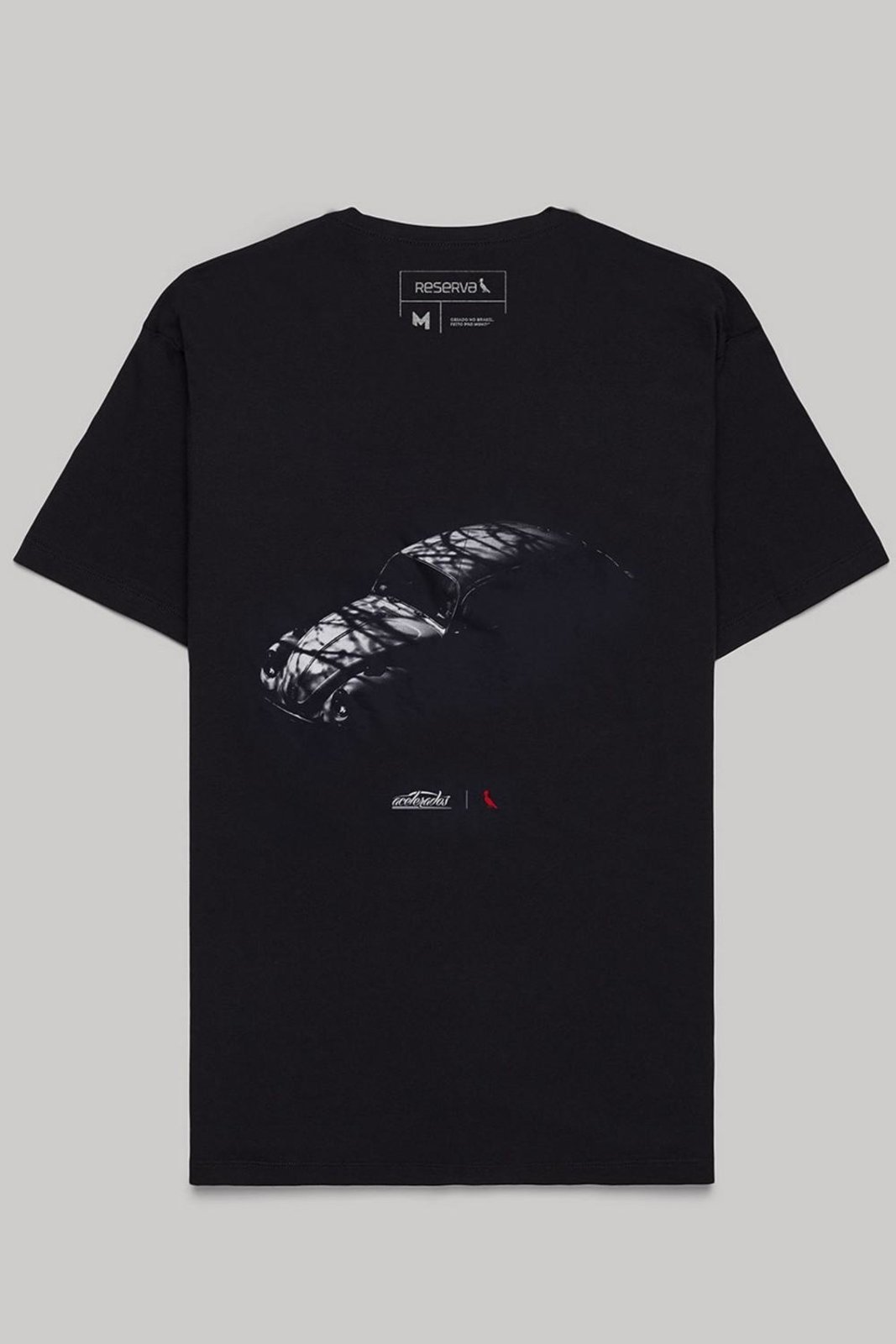 Camiseta Fusca Algodão Estilo Conforto Reserva Preto