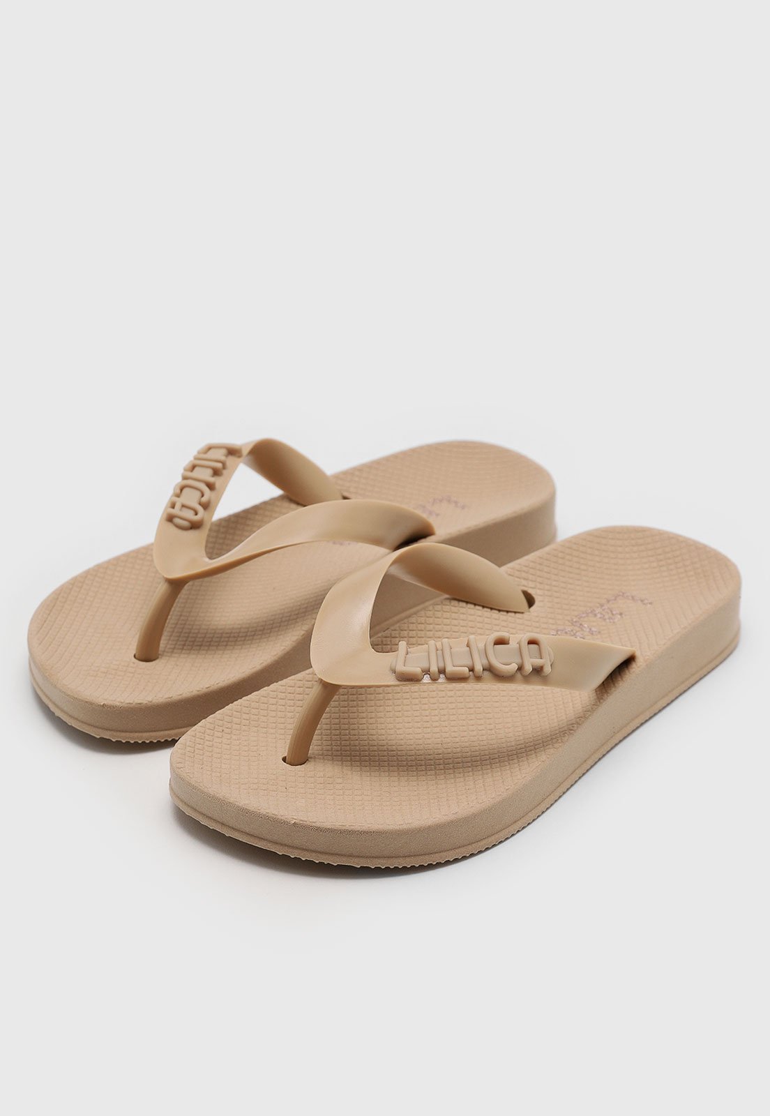 Vista 3 Infantil - Chinelo Lilica Ripilica Tiras Largas bege Lilica Ripilica bege