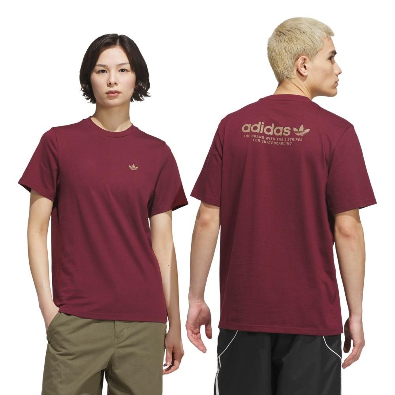 Camiseta Logo 4.0 adidas Originals Vinho