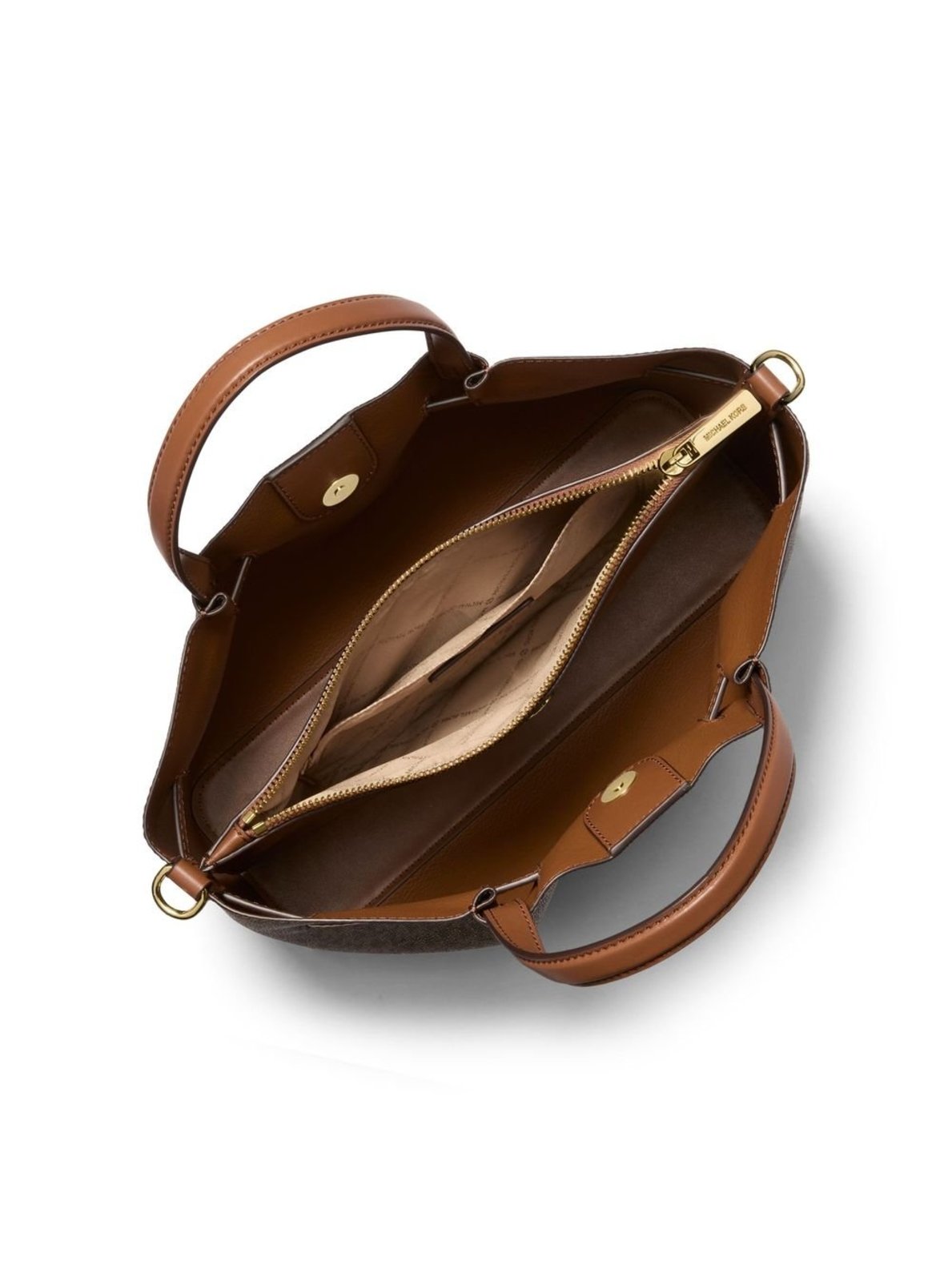 Vista 3 Bolsa Tiracolo Carson Logo Média 35S5G2ZS3B200 marrom marrom