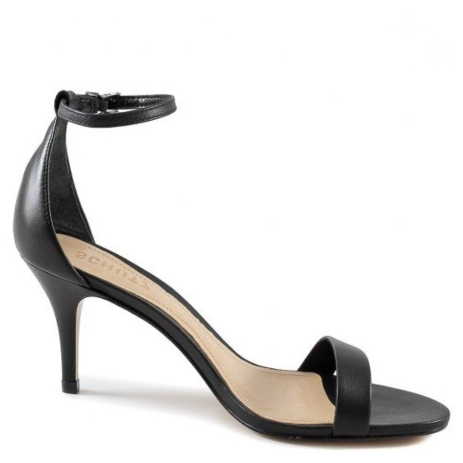 Sandália Schutz Feminina Gizele Salto Médio S042290324 Schutz Preto
