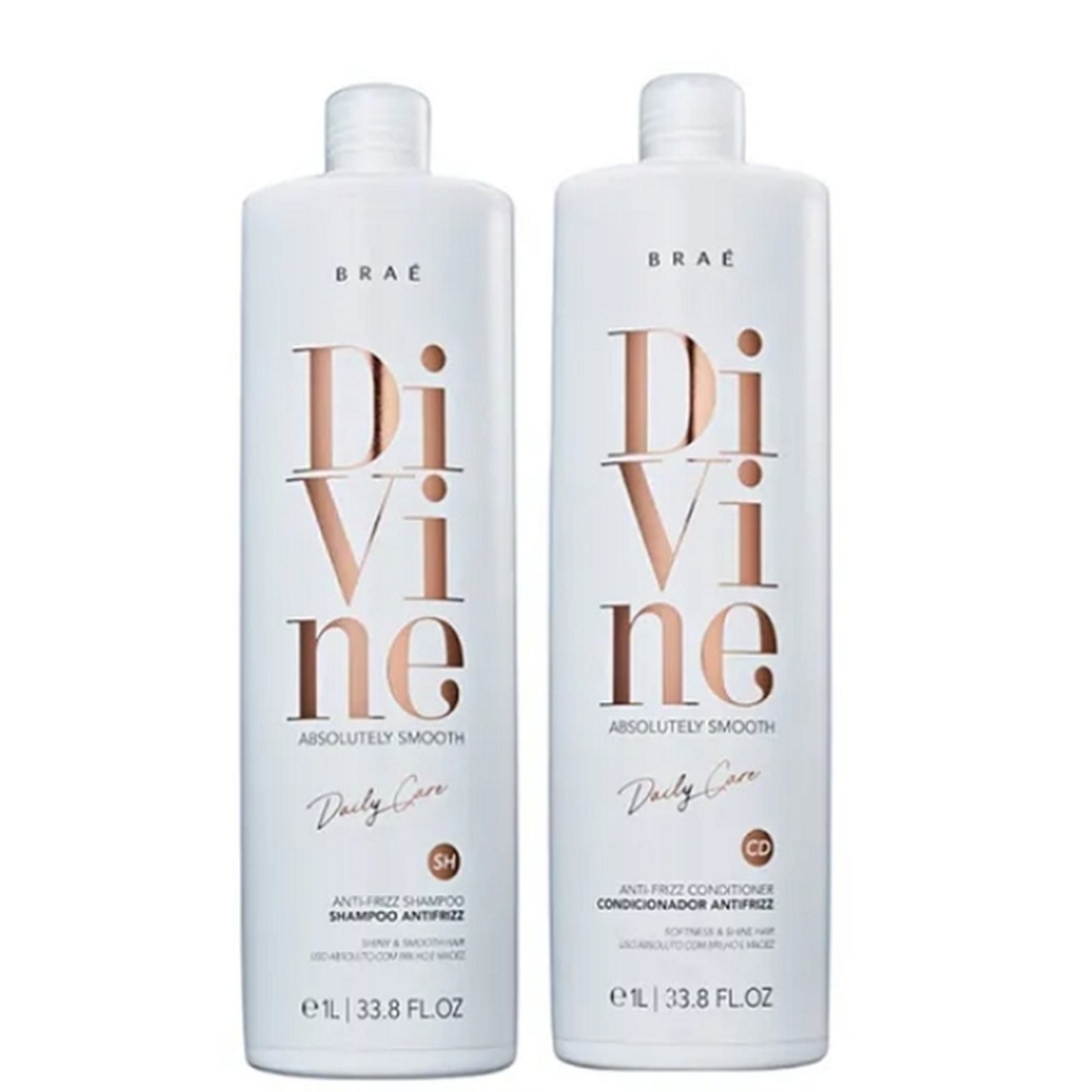Vista 3 Brae Divine Anti Frizz Trio (3 Produtos) multicolorido BRAÉ multicolorido