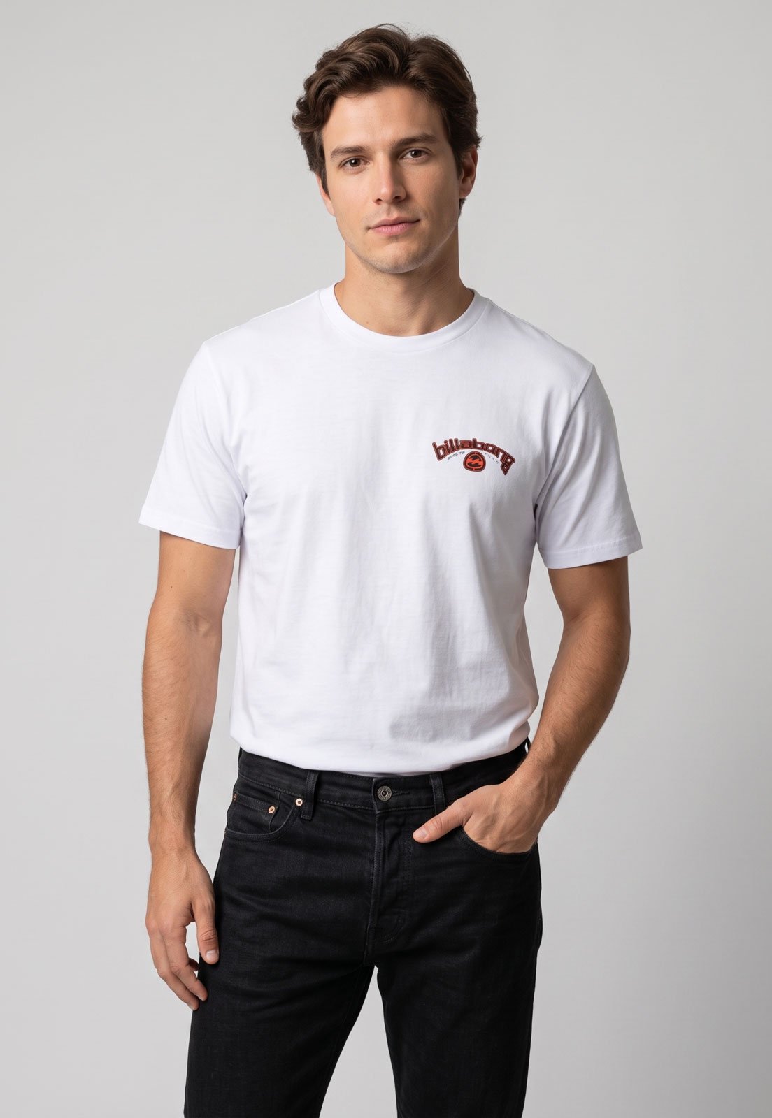 Camiseta Masculina Billabong Bio Arch Branca