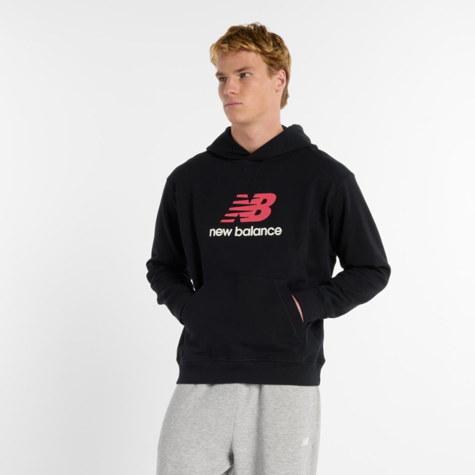 Casaco Com Capuz Athletics Logo Masculino