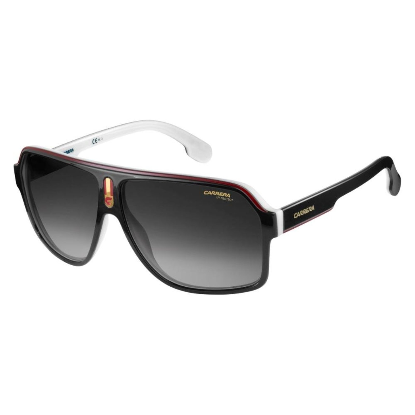 Óculos de Sol Carrera 1001S Black Grey Shaded