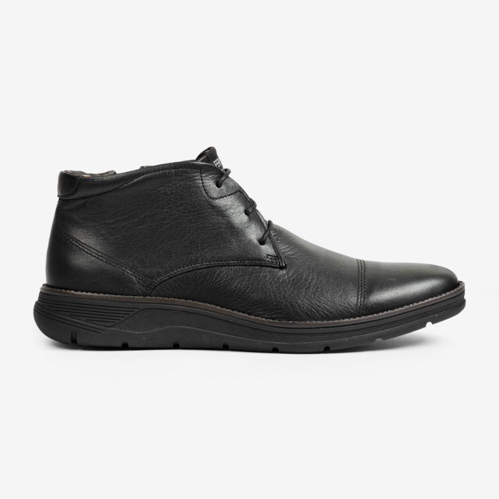 Bota Casual Couro Ferracini Masculino Fluence 5542-559H Preto