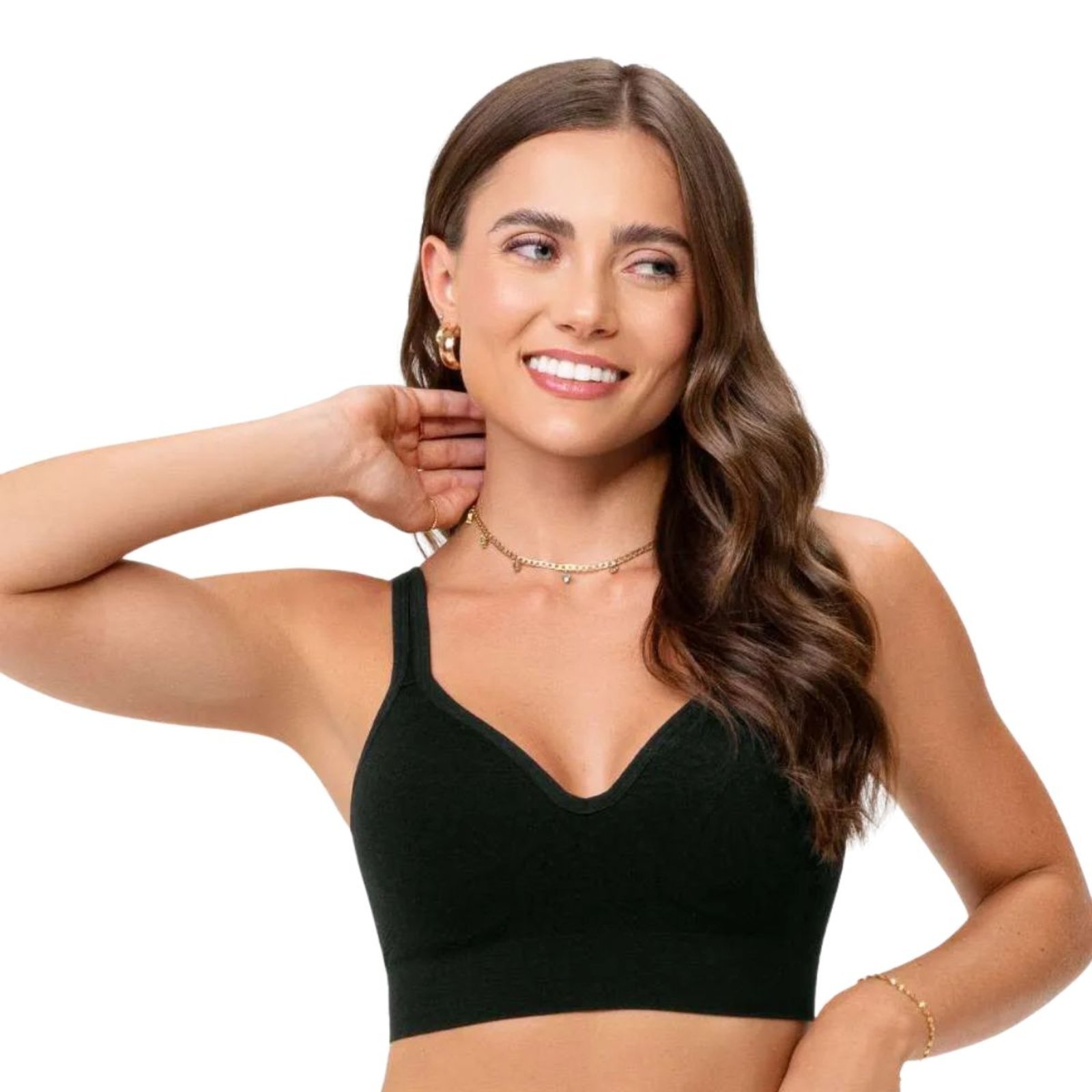 Sutiã Comfort Com Bojo Jacquard Sem Costura Zee Rucci