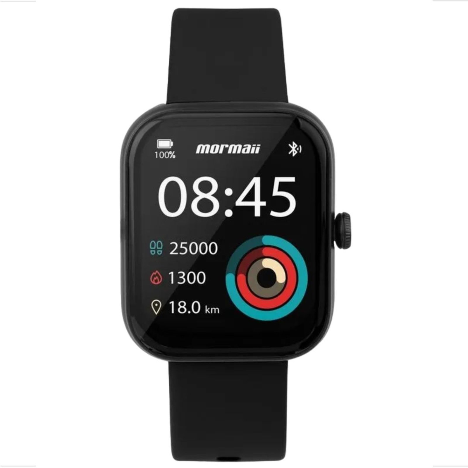 Relógio Smartwatch Mormaii Unissex Life Preto