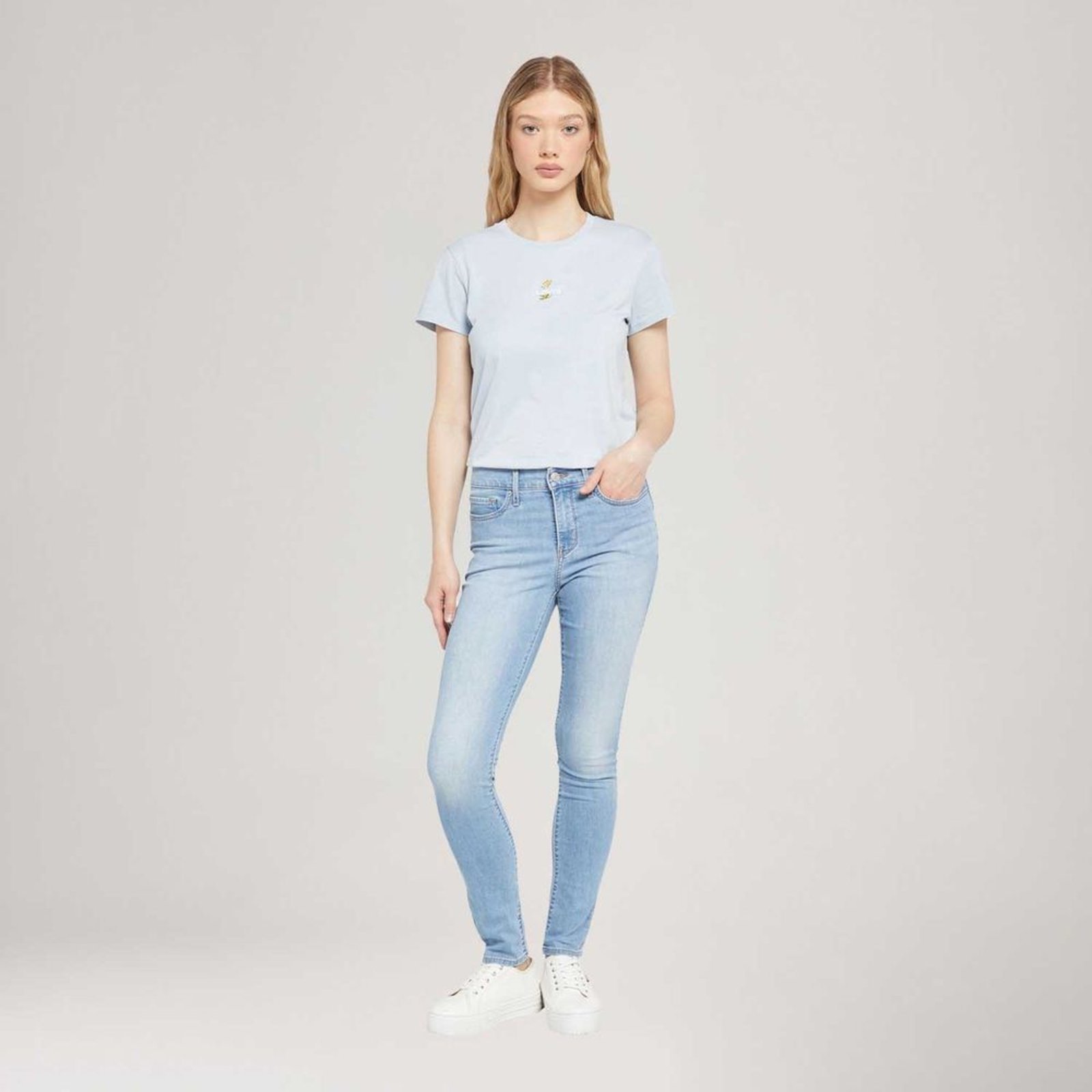 Calça Jeans Levi’s® 311® Shaping Skinny Lavagem Clara