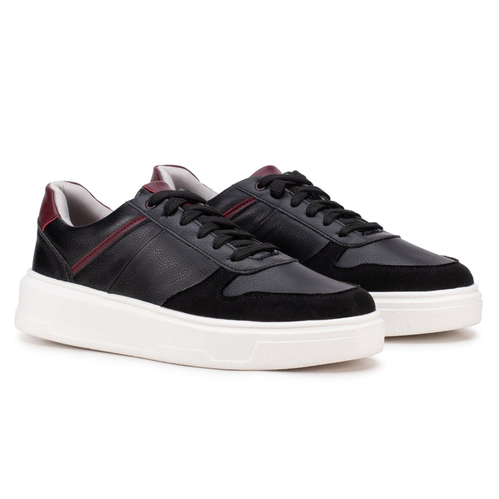 Tênis Sapatenis Masculino Casual Confortável Preto Estilo Shoes