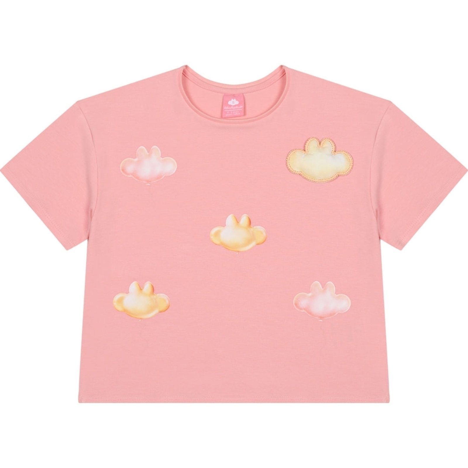 Infantil - Blusa Manga Curta Feminina Lilica Ripilica