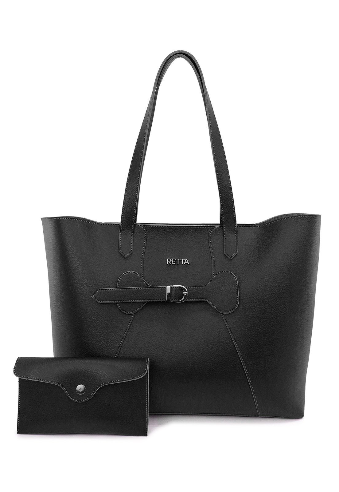 Bolsa Grande Saco com Necessaire Juliana Preta